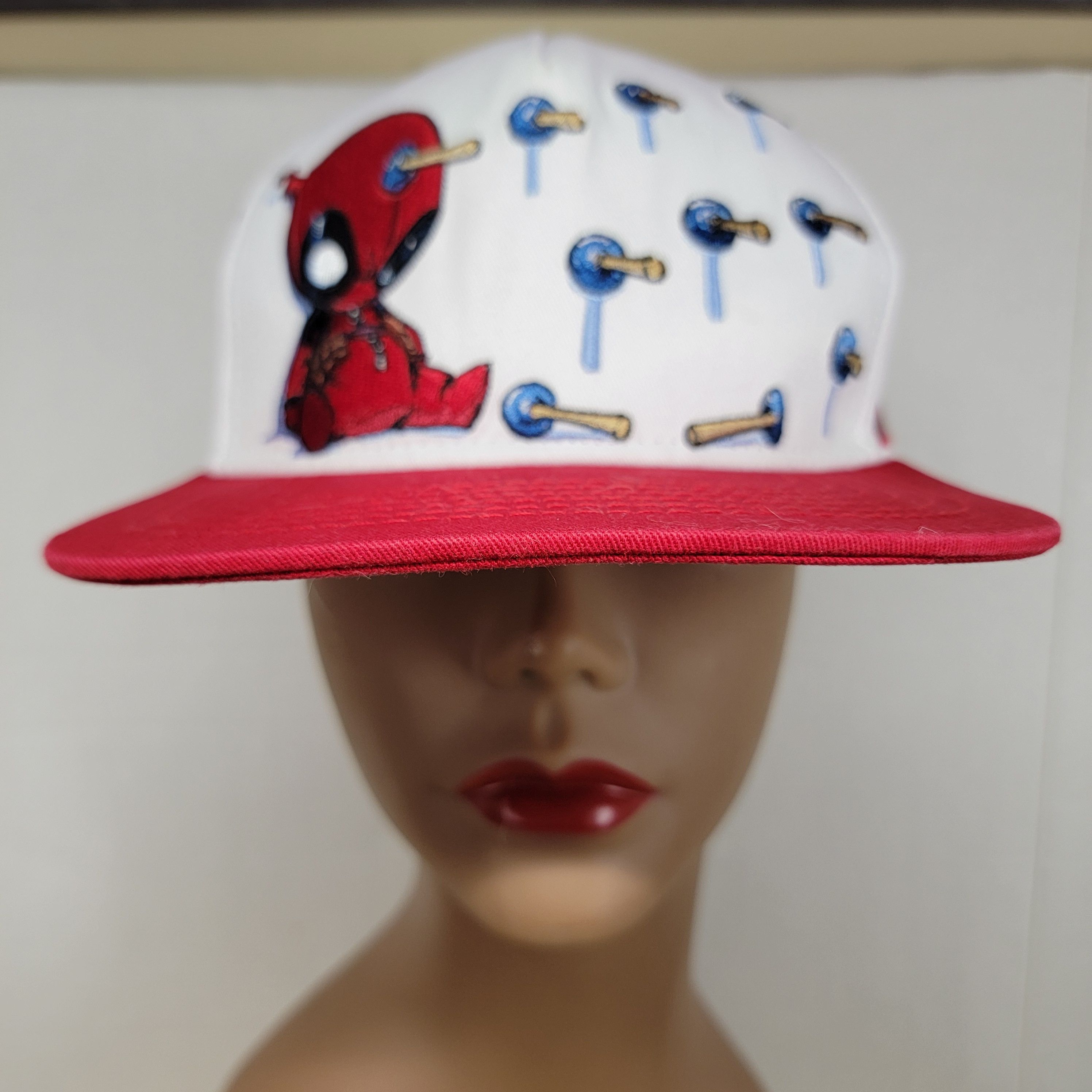 Marvel Comics Marvel Snap Back Ball Cap Deadpool Chibi Plunger Design Size ONE SIZE - 2 Thumbnail