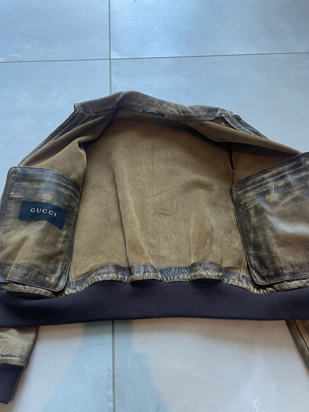 Gucci SS03 Tom Ford Gucci Hand Painted Jacket Size US S / EU 44-46 / 1 - 5 Thumbnail
