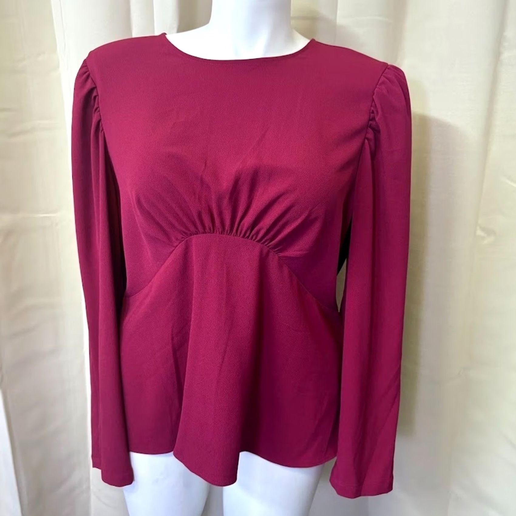 Express Express Pink Power Blouse, XL Size XL / US 12-14 / IT 48-50 - 2 Thumbnail