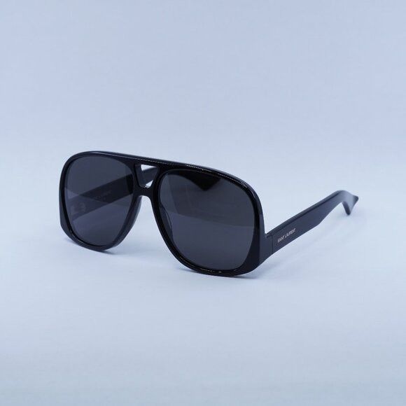 Saint Laurent Paris 🕶️ New Saint Laurent SL652 SOLACE 001 Sunglasses - Black Size ONE SIZE - 3 Thumbnail