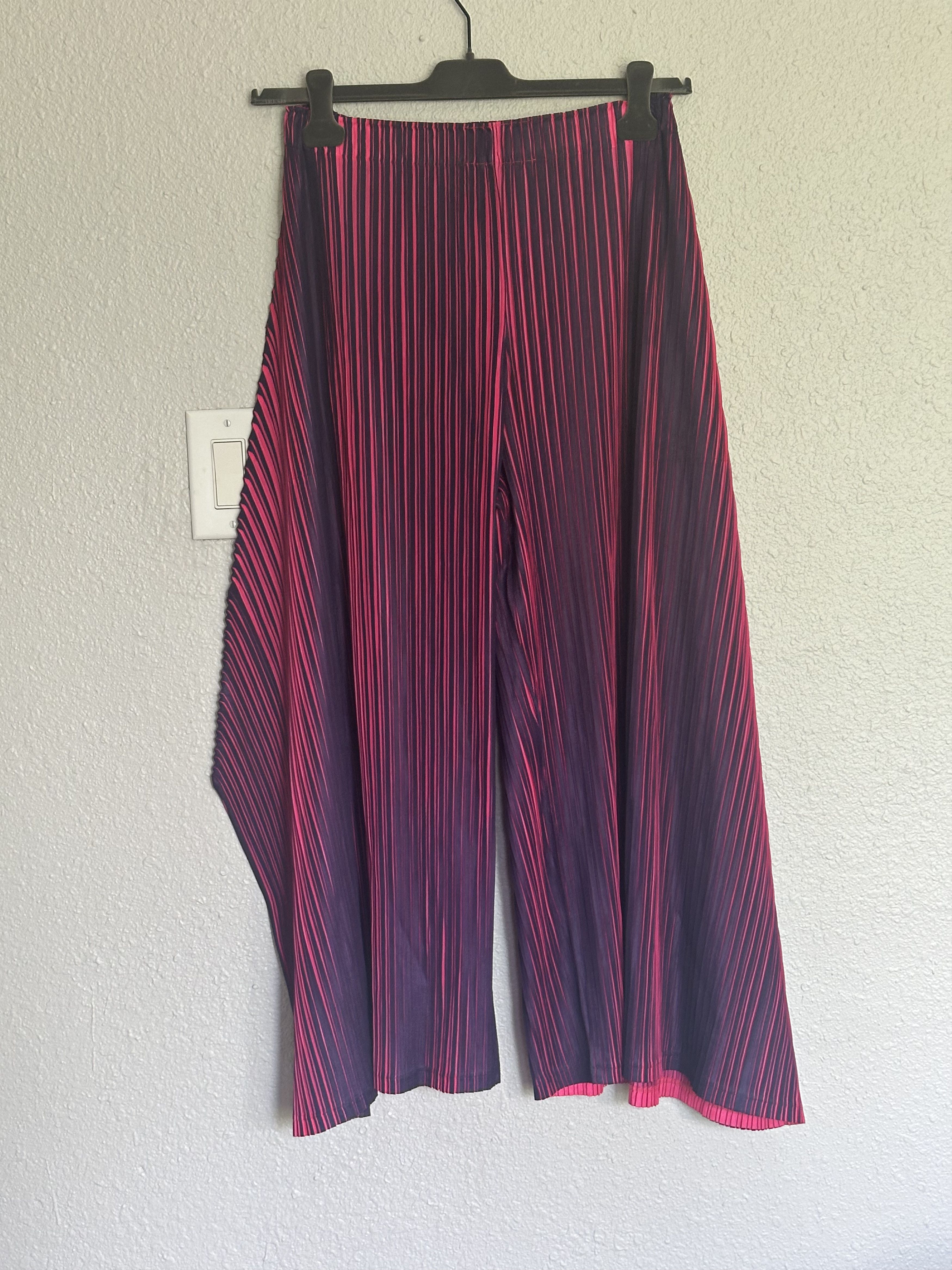 Pleats Please Issey Miyake Pleated Pants Size US 32 / EU 48 - 1 Thumbnail