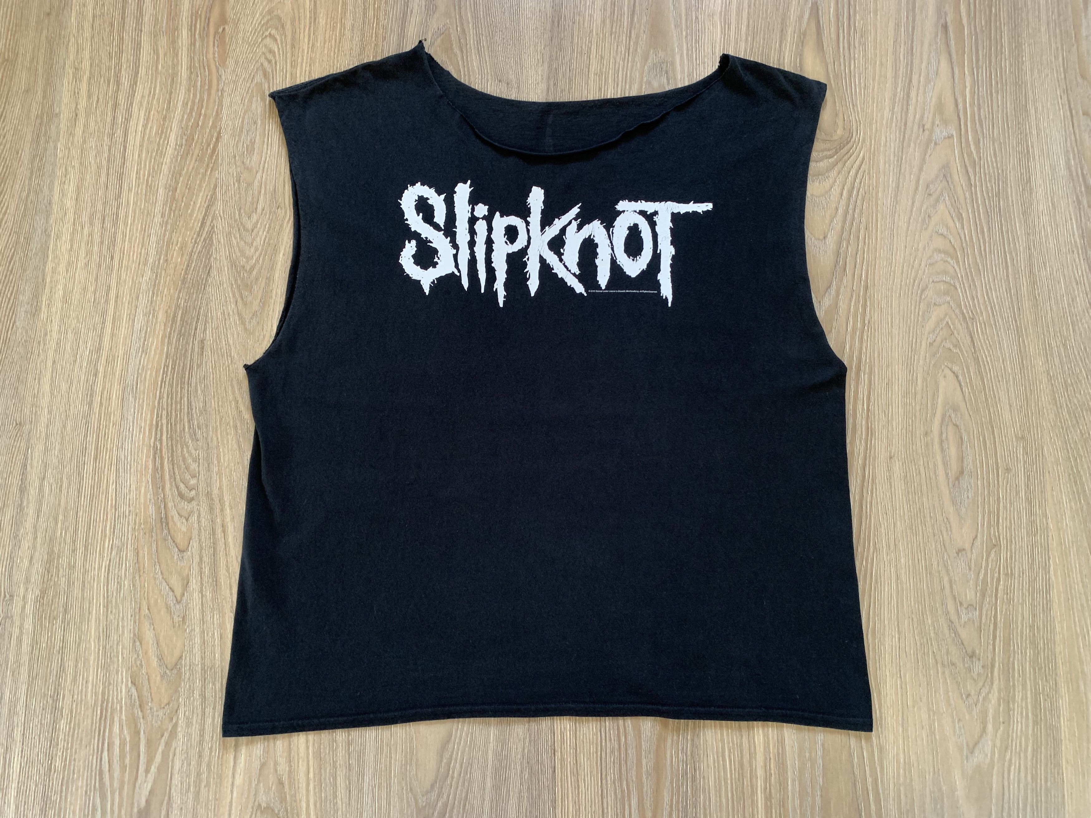 Band Tees × Slipknot × Vintage Vintage Slipknot Printed Logo Tank Top Sleeveless T-Shirt Size US XXL / EU 58 / 5 - 2 Thumbnail