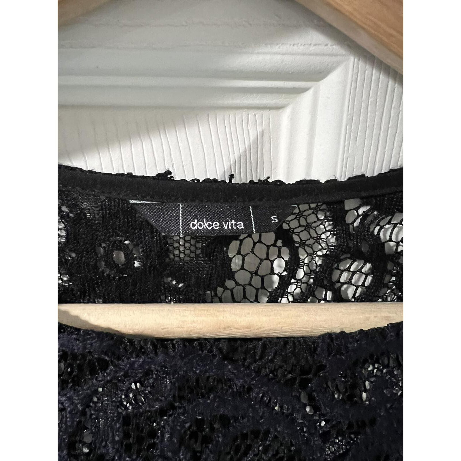 Dolce Vita Dolce Vita Women Lond Sleeve Blouse Black Size S A001788 Size S / US 4 / IT 40 - 5 Thumbnail