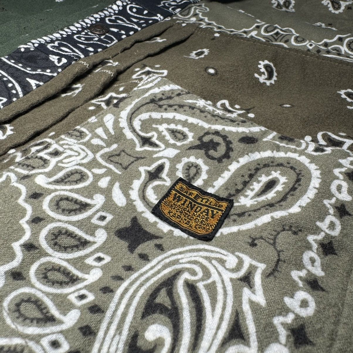 Kapital KAPITAL “REVERSIBLE BANDANA TRUCKER JACKET” Size US XL / EU 56 / 4 - 9 Thumbnail