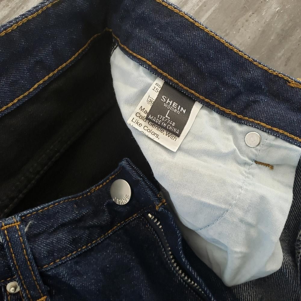 Shein Denim Black Two Toned SHEIN Jean Size 31" - 3 Thumbnail