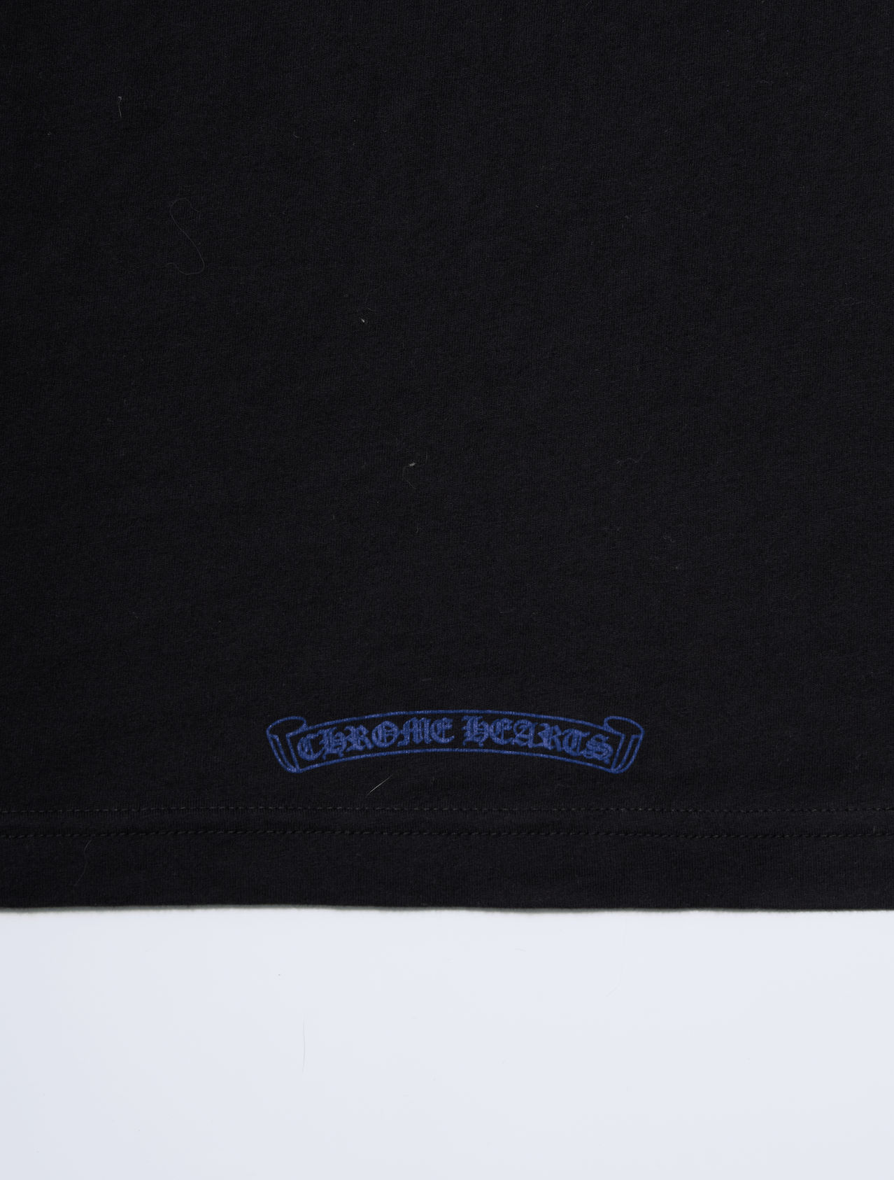 Chrome Hearts Chrome Hearts 1988 Neck Logo Black Blue T Shirt Size US L / EU 52-54 / 3 - 5 Thumbnail
