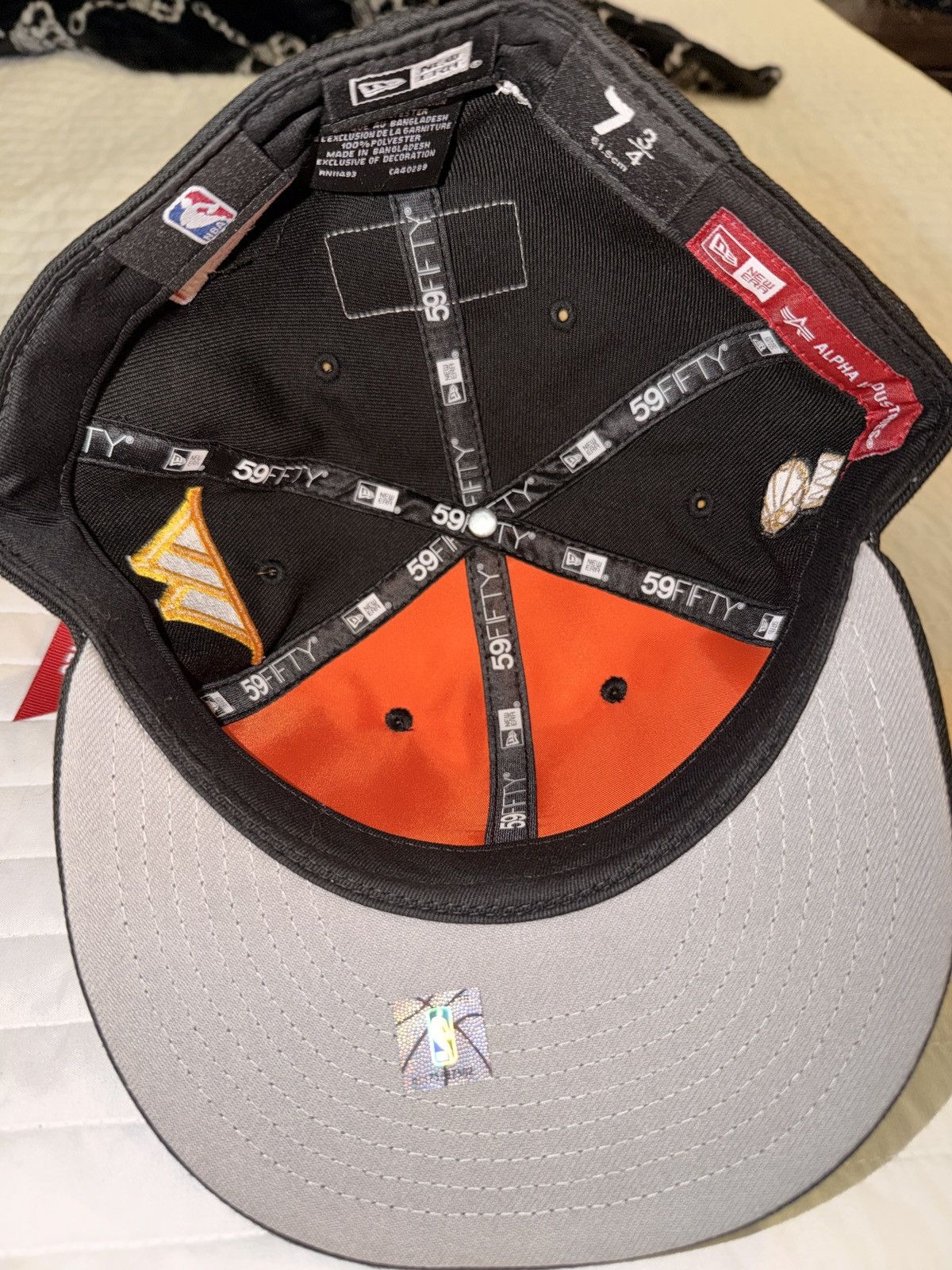 Alpha Industries × New Era Golden State Warriors Alpha industries Fitted Size ONE SIZE - 4 Thumbnail
