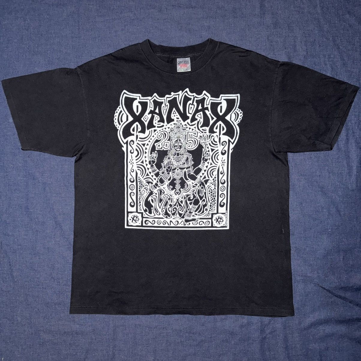 Vintage Vintage 90s XANAX T-Shirt Size US XL / EU 56 / 4 - 1 Thumbnail