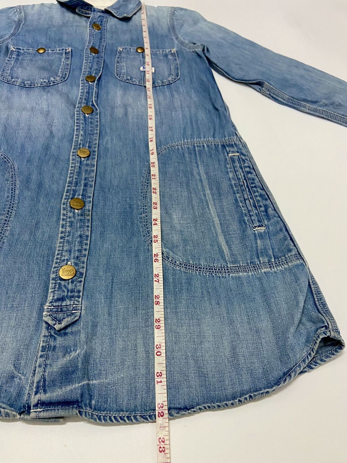 Lee LEE ROSSO UNION MADE DENIM DRESS Size S / US 4 / IT 40 - 13 Thumbnail
