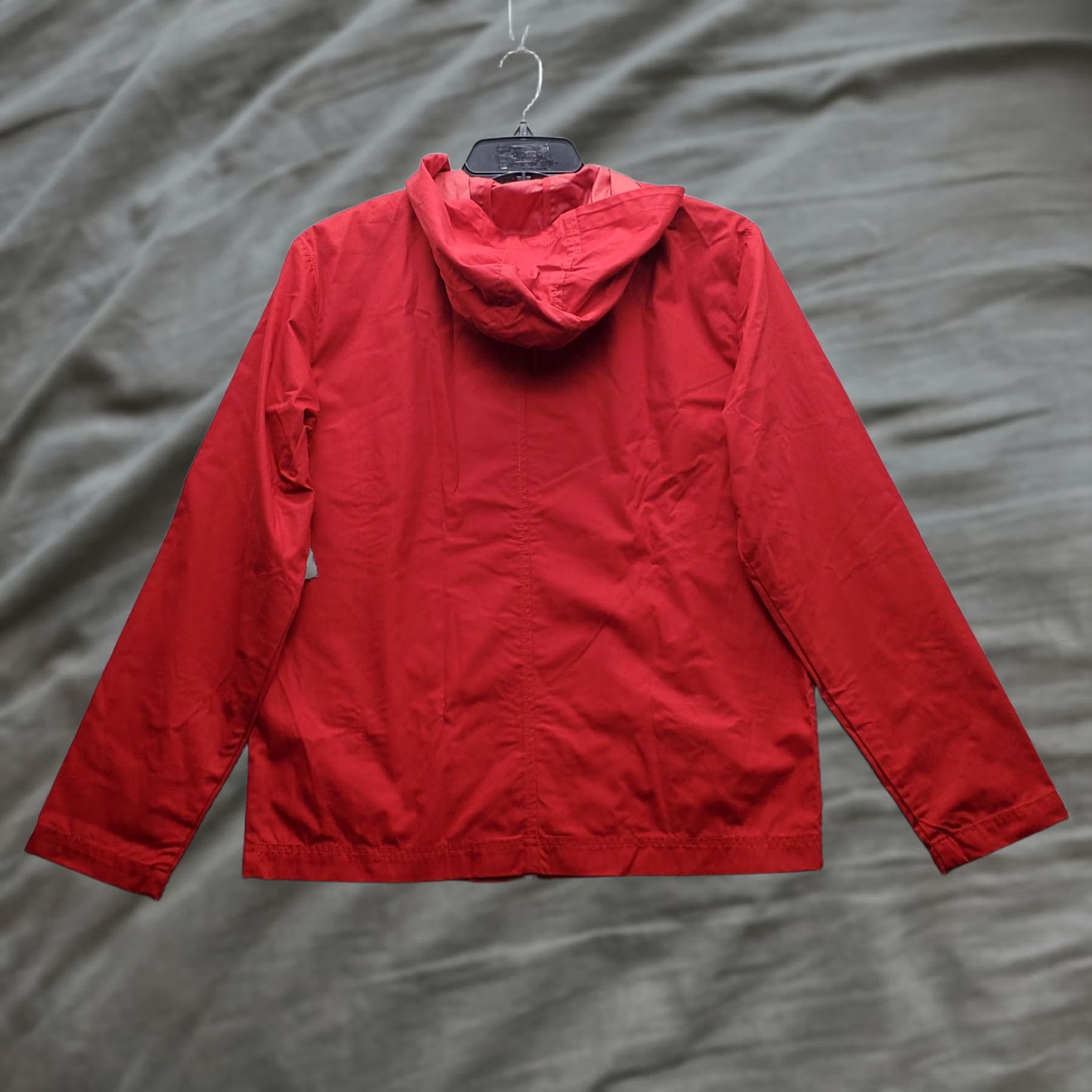 Rains Threads & Heirs Rain Jacket Womens M Red Waterproof Hooded Full Zip Jacket Size M / US 6-8 / IT 42-44 - 1 Thumbnail