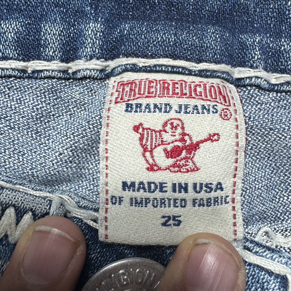 True Religion vintage flared true religion billy jeans skinny Size 25" / US 0 / IT 36 - 11 Thumbnail
