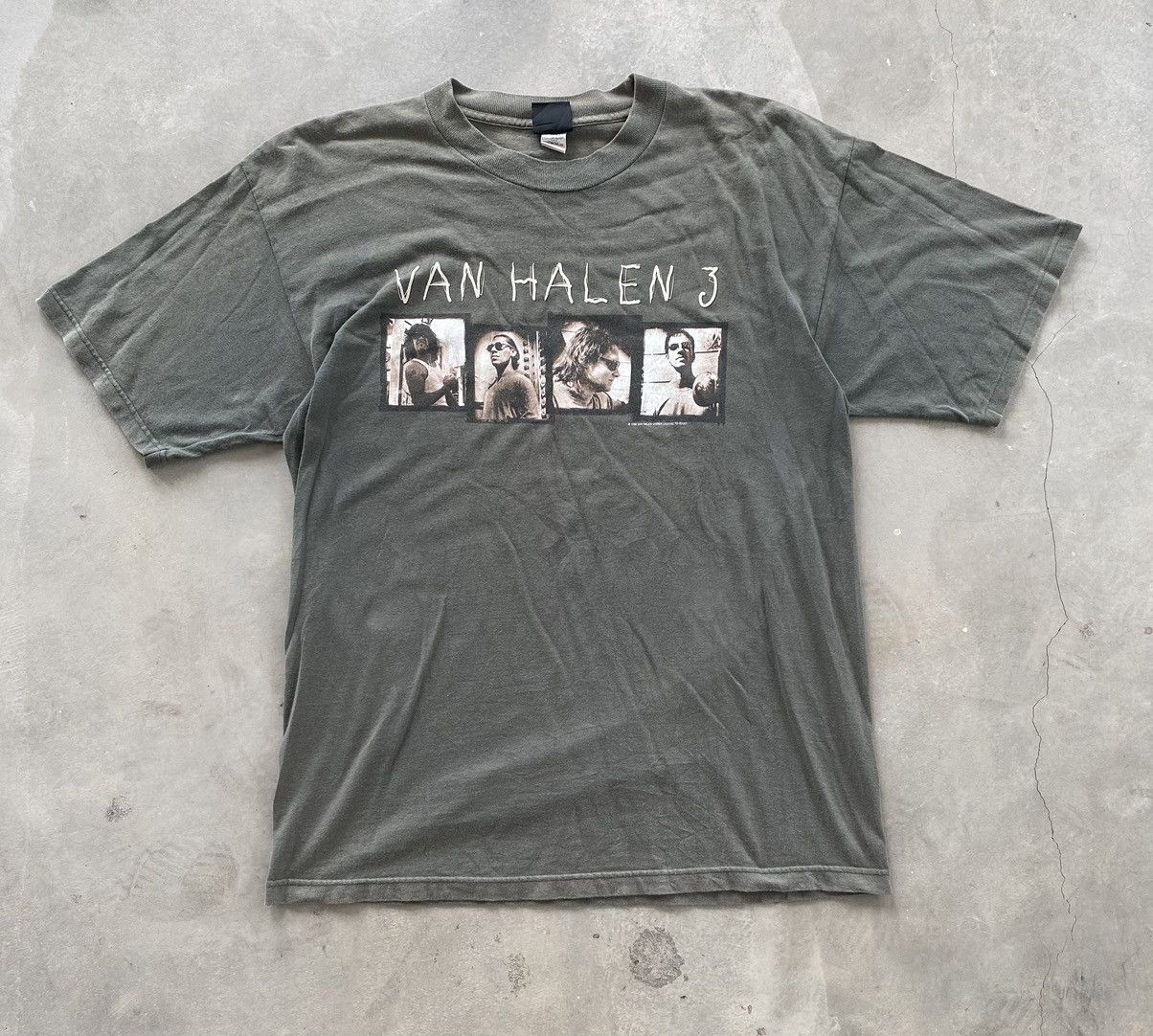 Giant VINTAGE GIANT VAN HALEN 3 BAND TEE Size US XL / EU 56 / 4 - 1 Thumbnail