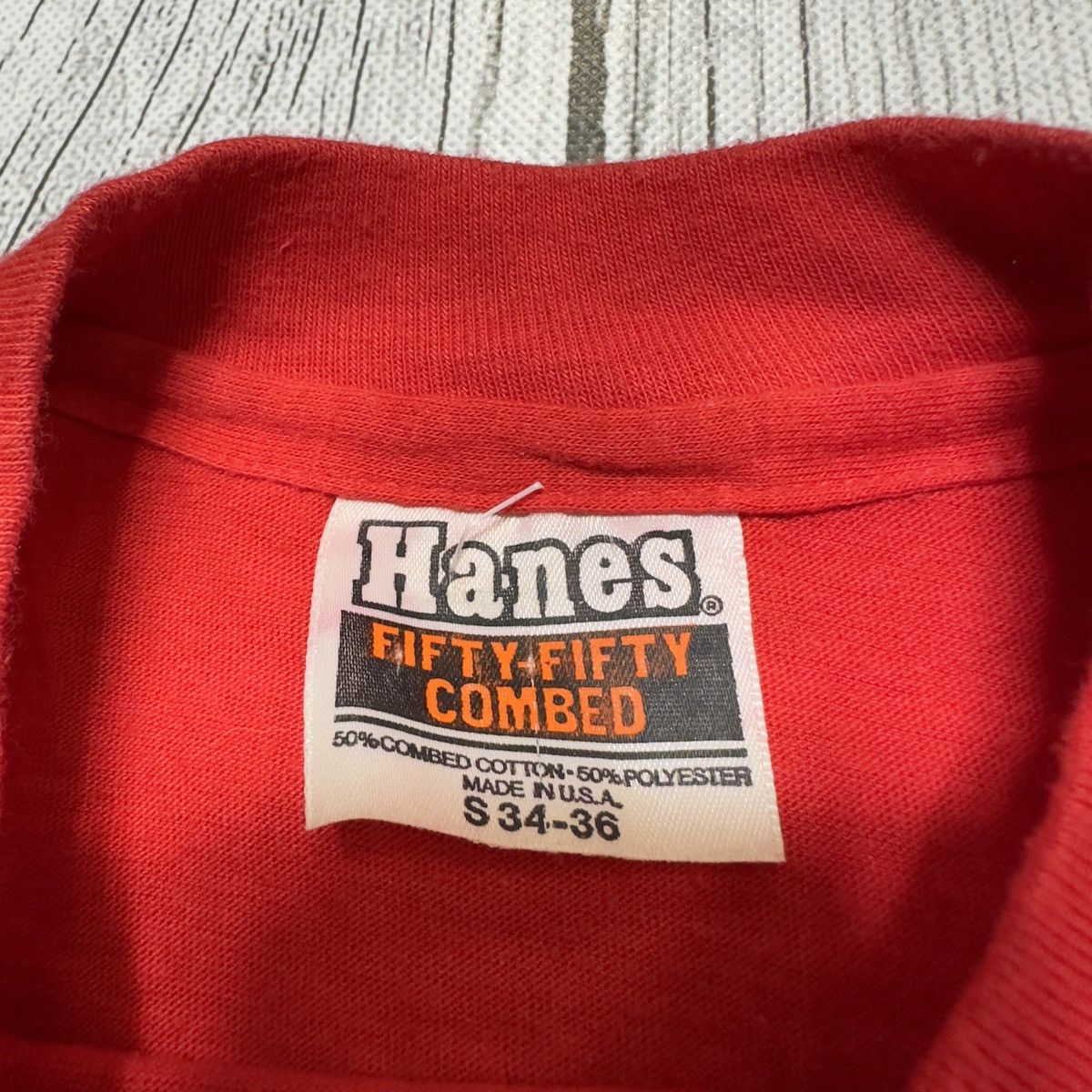 Hanes × Vintage Vintage Solidarność tee Size US S / EU 44-46 / 1 - 4 Thumbnail