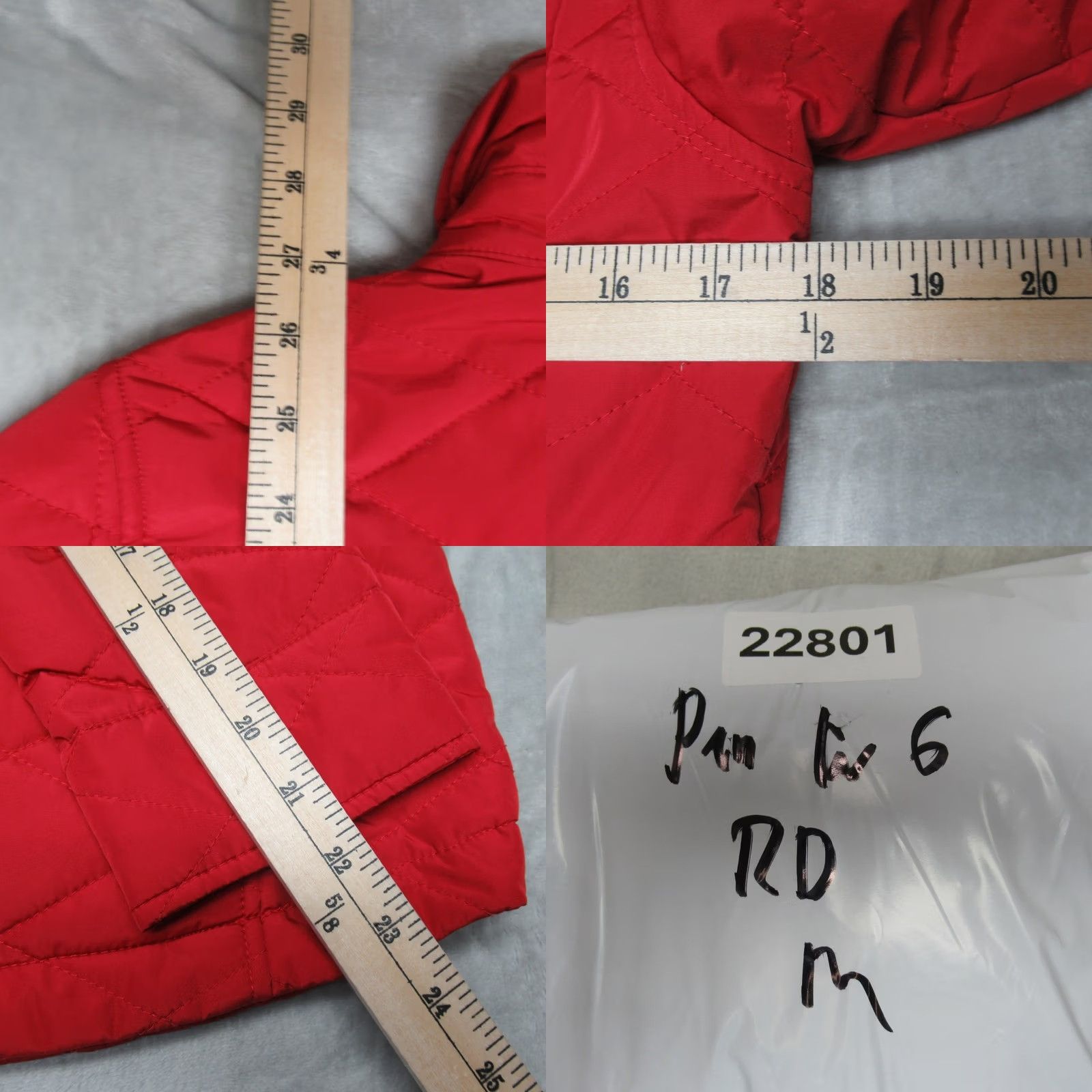 Pendleton Pendleton Red Quilted Barn Jacket Womens Small Snap Front Plaid Lined Classic Size S / US 4 / IT 40 - 8 Thumbnail