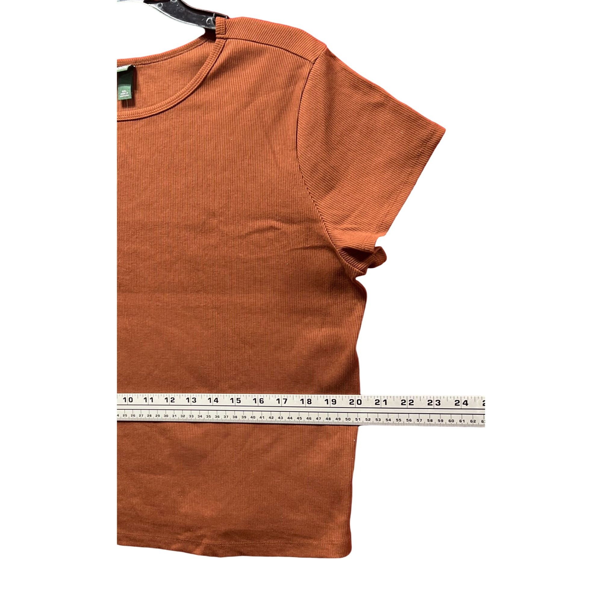 Other Wild Fable - Women's Round Neck Short Sleeve T-Shirt - Brown Size XXL / US 16-18 / IT 52-54 - 4 Thumbnail