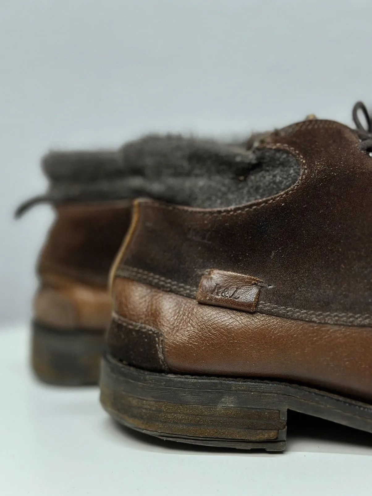 Ralph Lauren RALPH LAUREN AS 98 JAPAN RARE RRL LEATHER BOOTS WESTERN USA Size US 11 / EU 44 - 12 Thumbnail