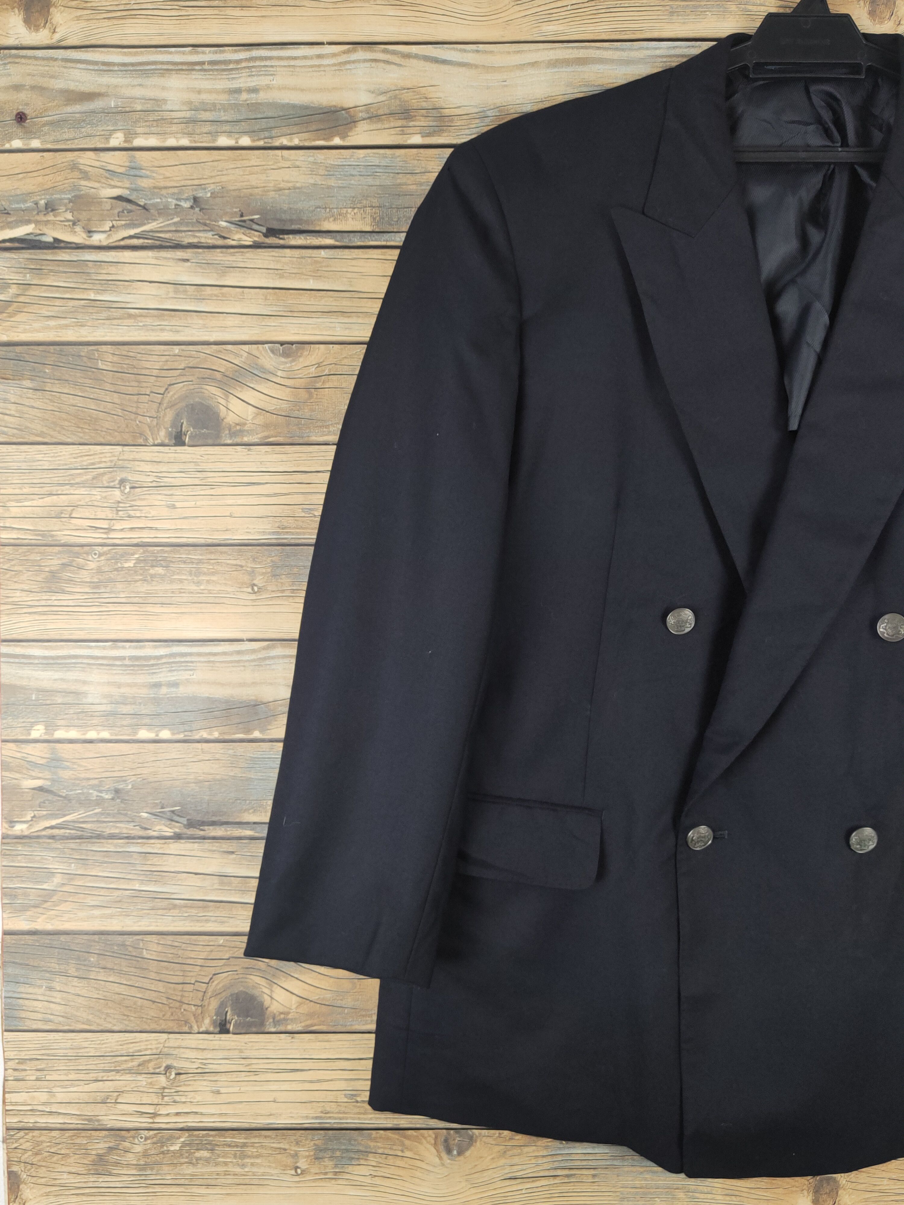 Vintage Vintage Collection Bellumore Black Pea Coats Size US L / EU 52-54 / 3 - 3 Thumbnail