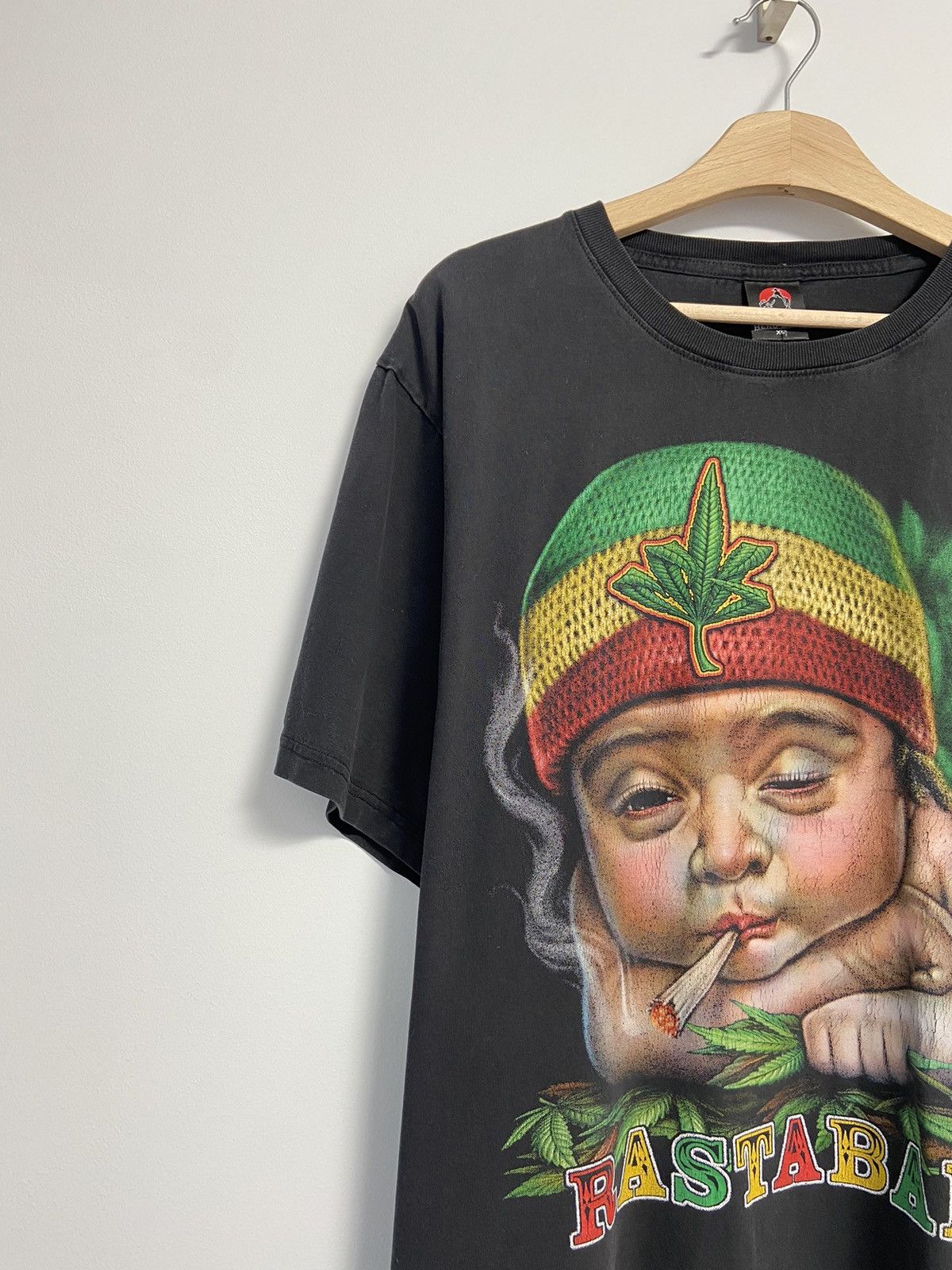 Band Tees Rastababy Vintage Shirt 90’s logo Narco Size US XL / EU 56 / 4 - 3 Thumbnail