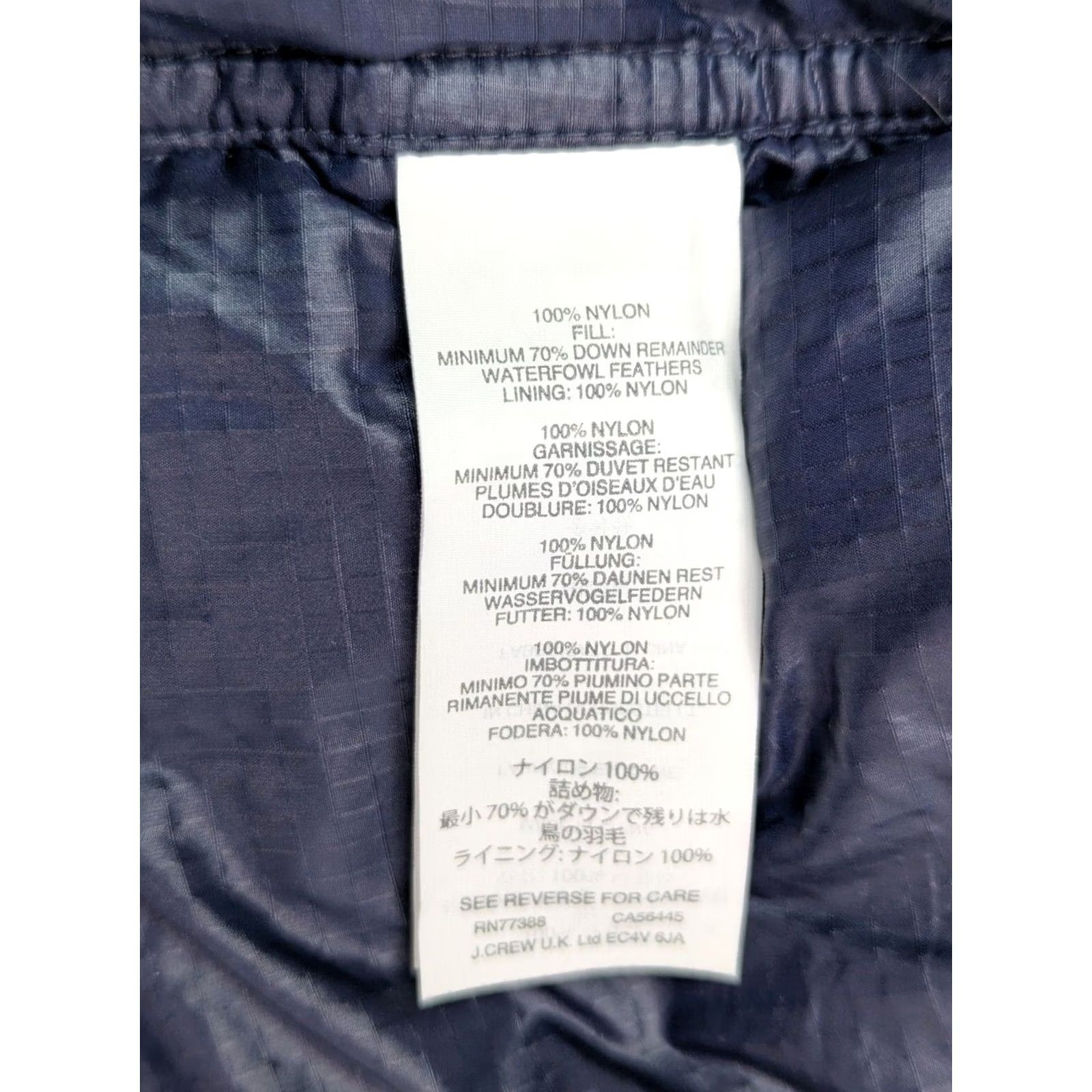 J.Crew J.Crew Alhambra Down vest Women XS Blue Puffer Jacket Shaft? Size XS / US 0-2 / IT 36-38 - 7 Thumbnail