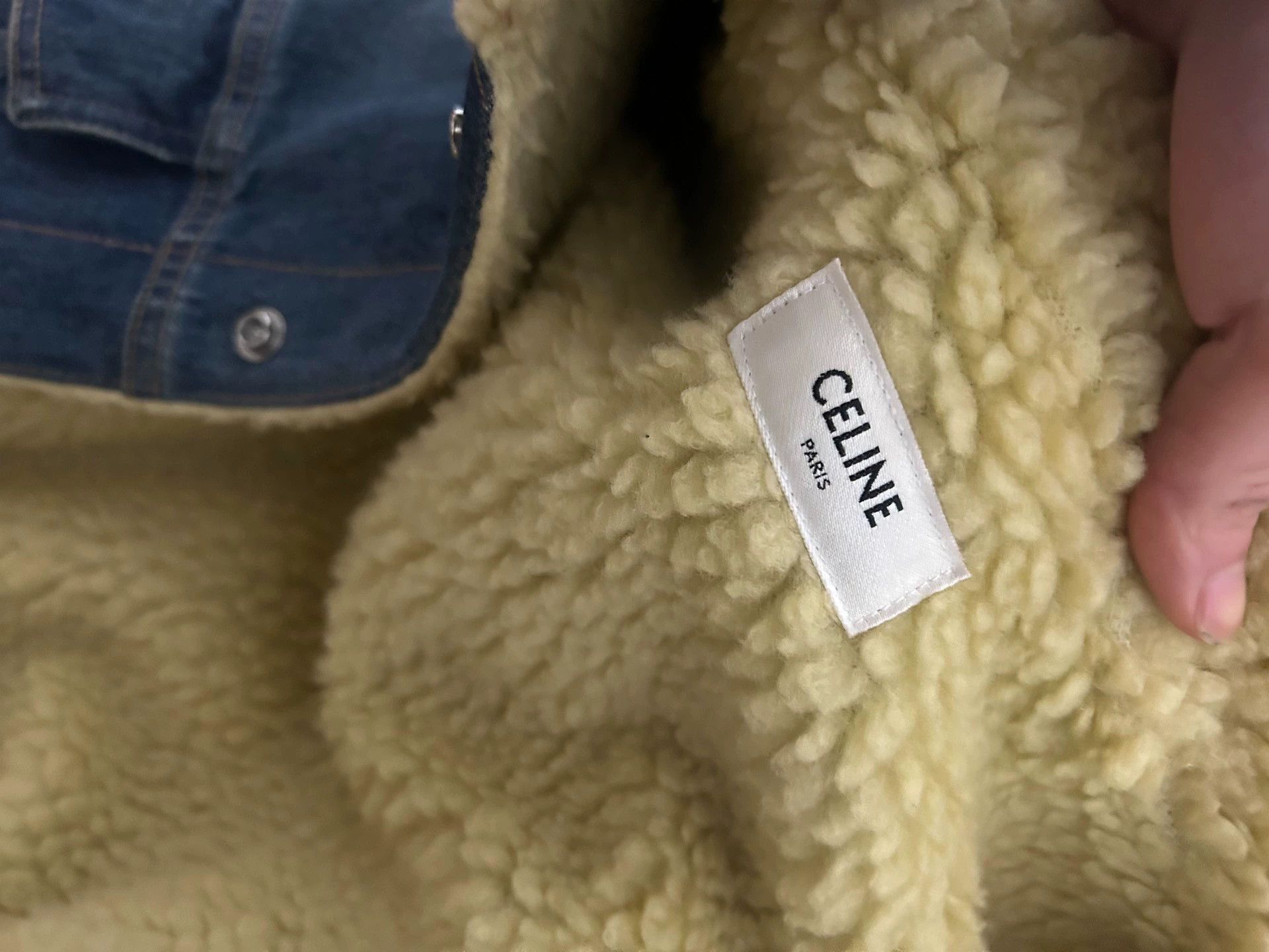 Celine Celine 22FW Oversize Black Crystal Tassel Denim Jkt XS Size US XS / EU 42 / 0 - 5 Thumbnail
