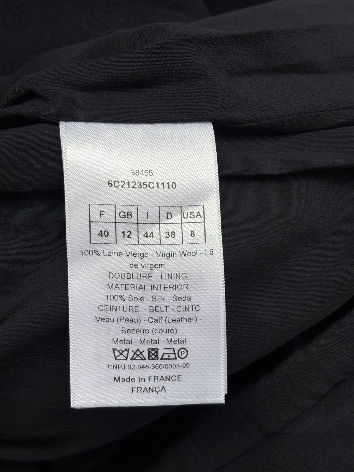 Dior Resort 2016 Dior by Raf Simons Pleated Peplum Jacket Size M / US 6-8 / IT 42-44 - 15 Thumbnail