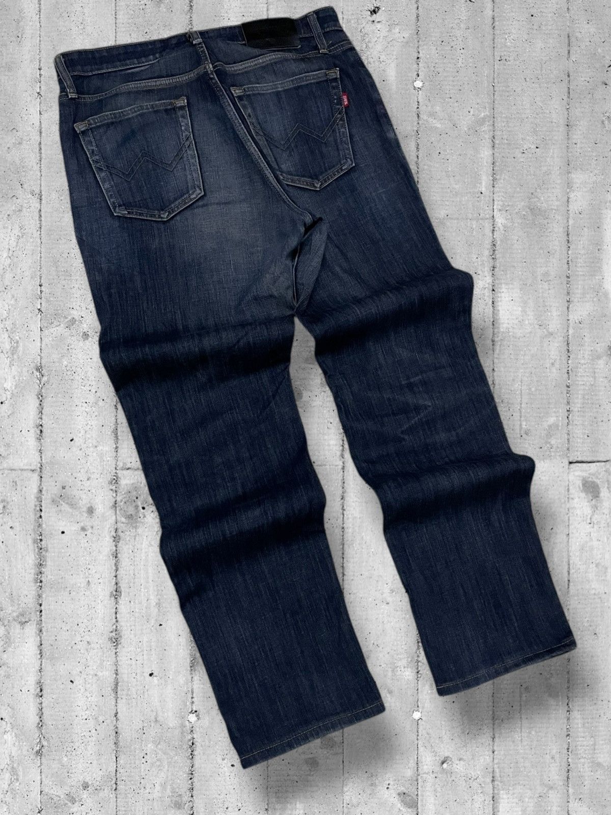 Vintage 1990s Japan Designer Edwin 403 Blue Denim Streetwear