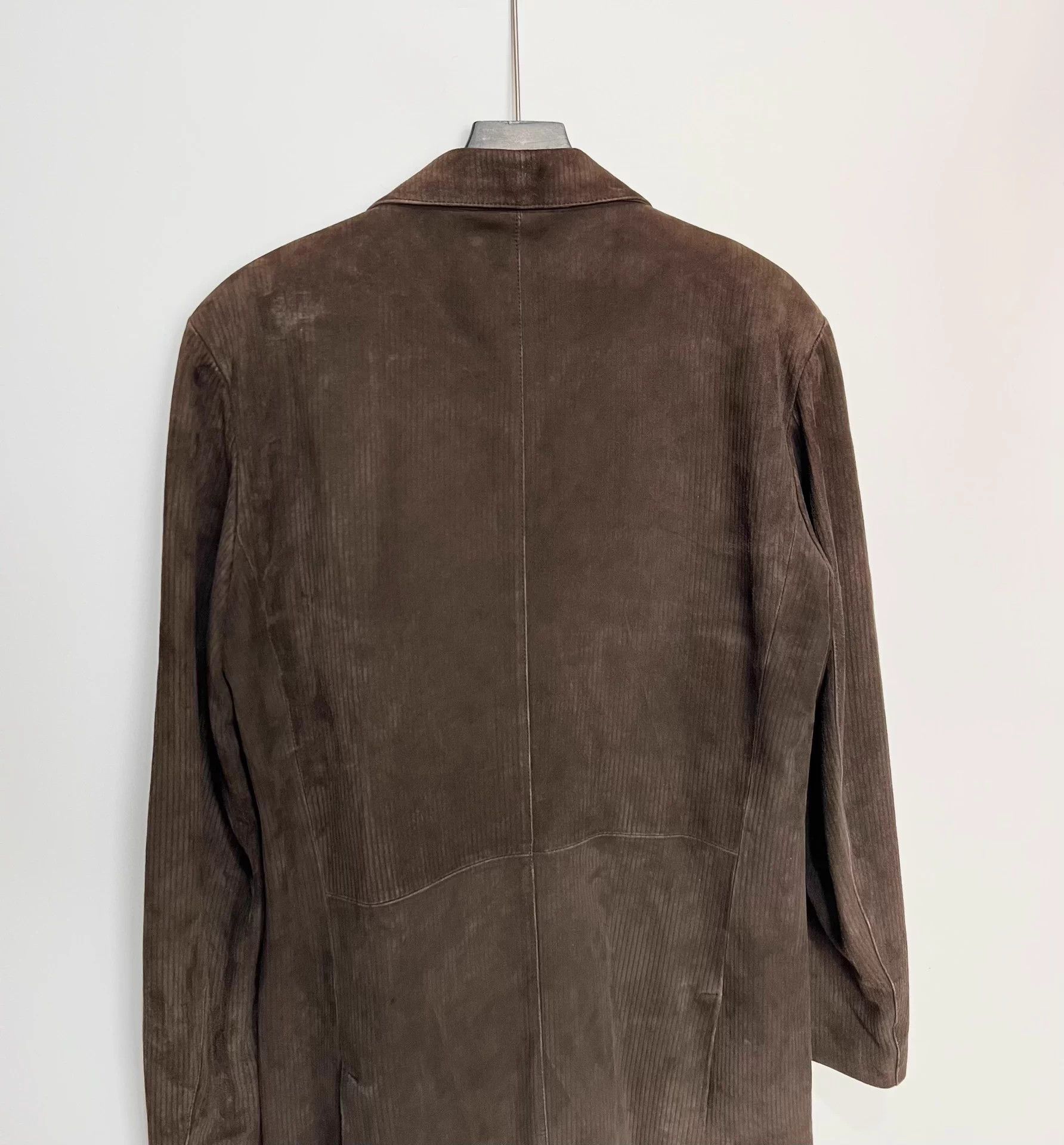Ermenegildo Zegna Zegna Suede Blazer Jacket 52 95% New Horn Buttons Size US L / EU 52-54 / 3 - 4 Thumbnail