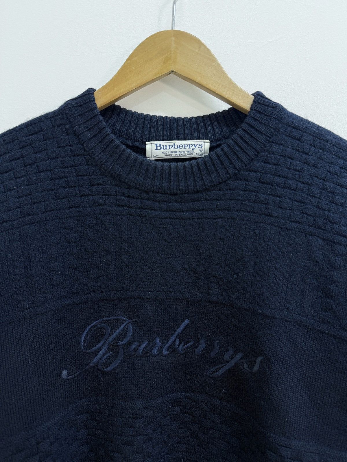 Burberry RARE Vintage Burberry Knitwear Size US M / EU 48-50 / 2 - 4 Thumbnail