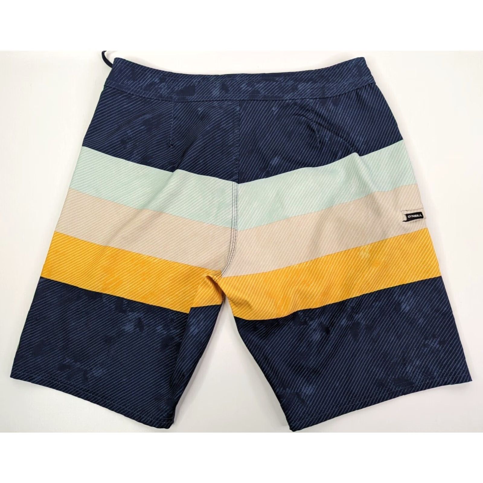 O'Neill O’Neill Board Shorts Mens 30 Stripe Hyperfreak Surfing Beach Hawaii Multicolor Size US 30 / EU 46 - 2 Thumbnail
