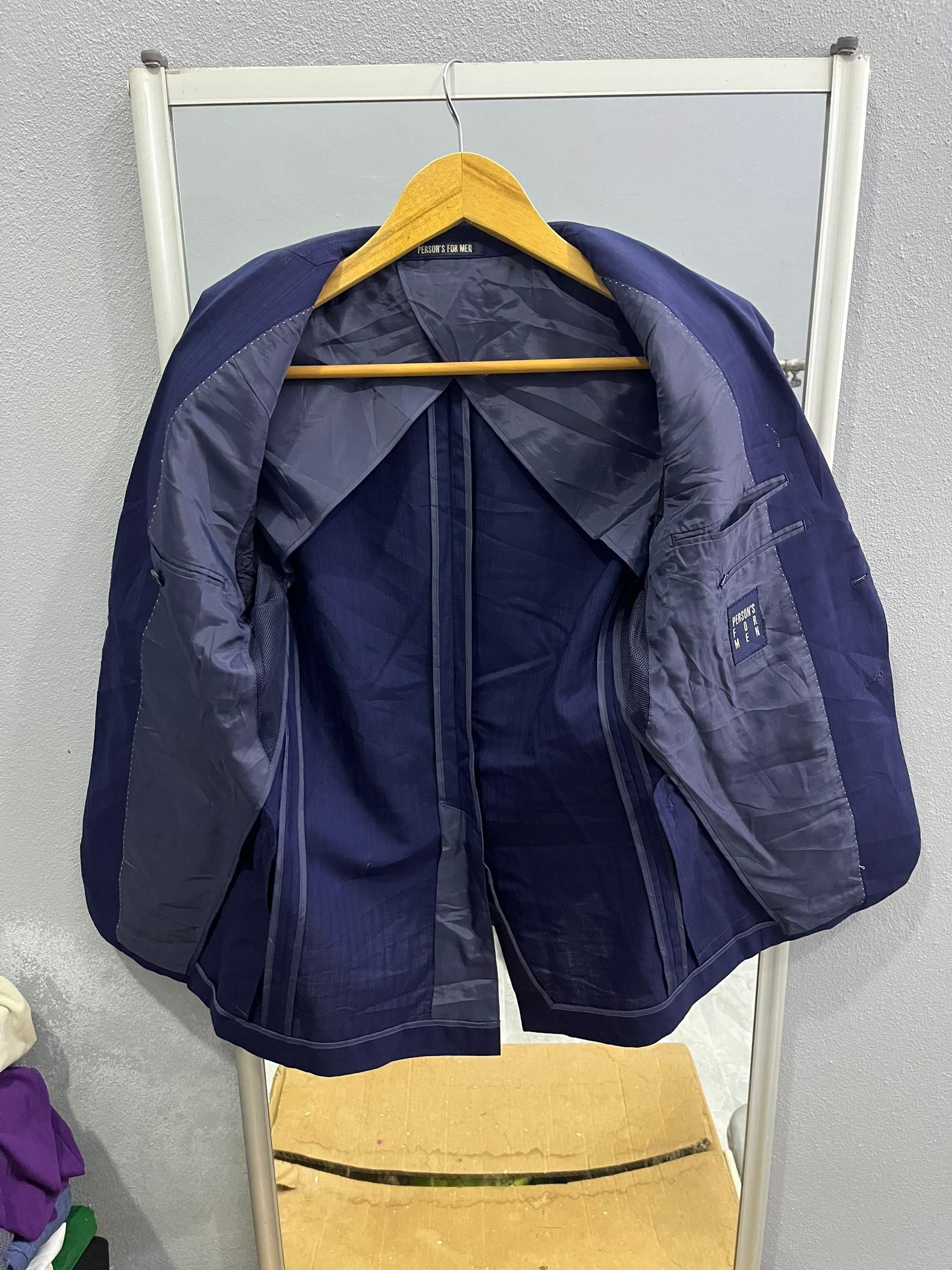 PERSON'S Person’s For Men Japan Tech Blazer Mesh Lined Size 36R - 5 Thumbnail