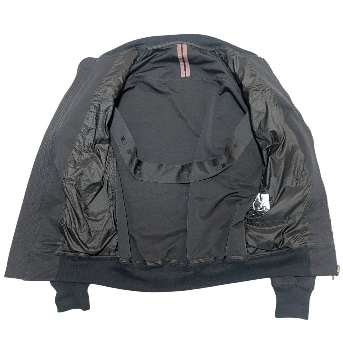 Rick Owens Drkshdw Rick Owens DRKSHDW Denim/Leather Patchwork Bomber Jacket Size US XS / EU 42 / 0 - 5 Thumbnail