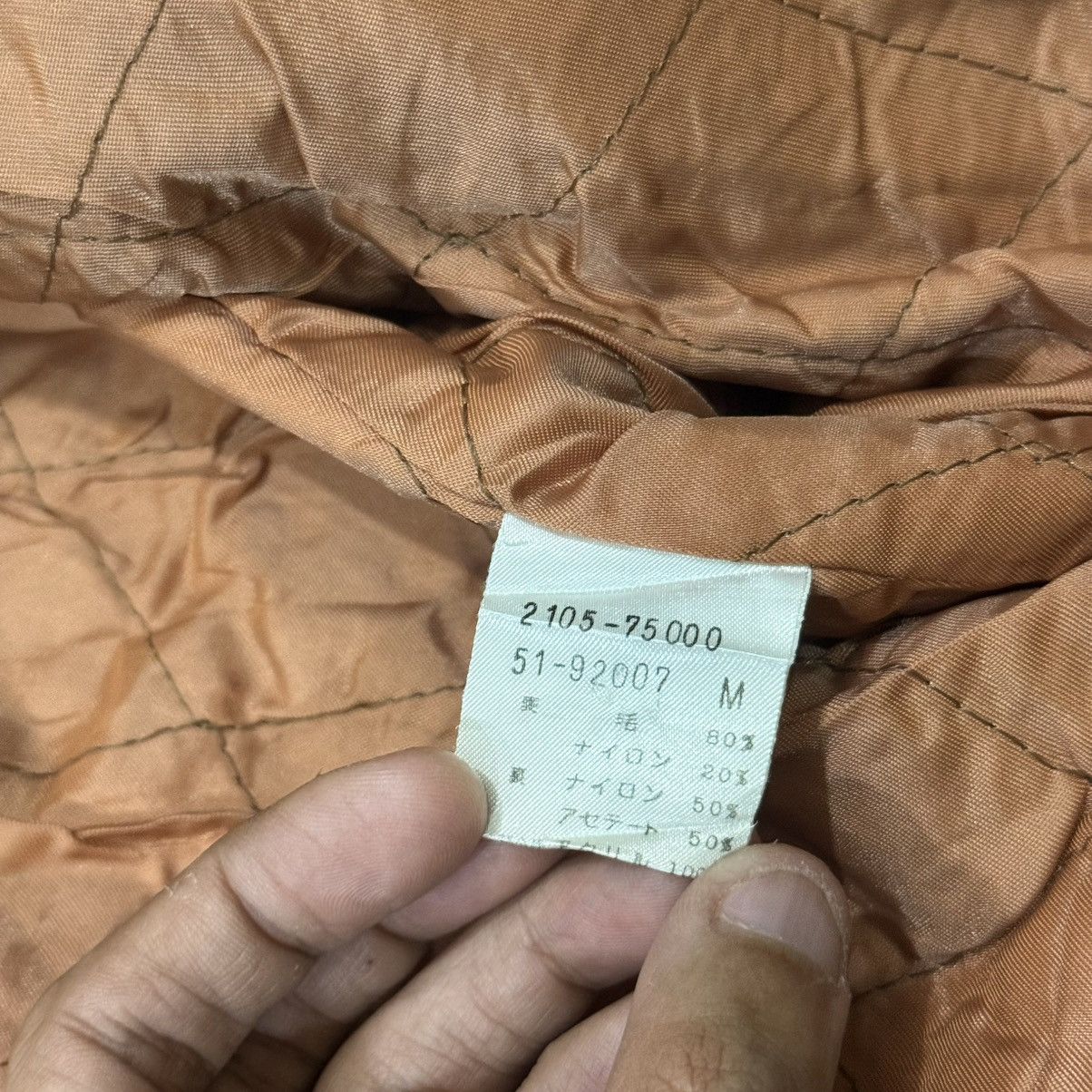 Japanese Brand Vintage Mayson Grey Wool Varsity Bomber Jacket Size US M / EU 48-50 / 2 - 20 Thumbnail