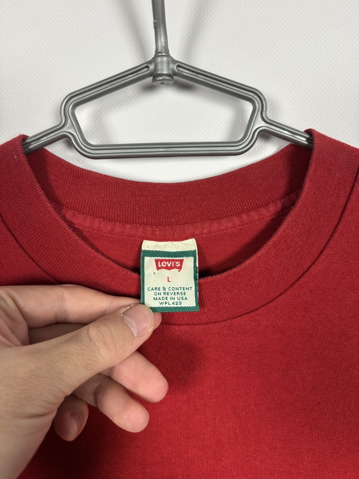 Levi's Levis Vintage T-Shirt 1993 LeviStrauss USA Made Retro Size L Size US L / EU 52-54 / 3 - 8 Thumbnail