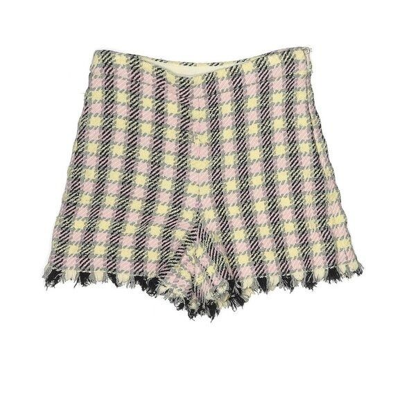 Oscar De La Renta Oscar de la Renta Italian Wool Blend Tweed Shorts Sz 6 Size 28" / US 6 / IT 42 - 4 Thumbnail