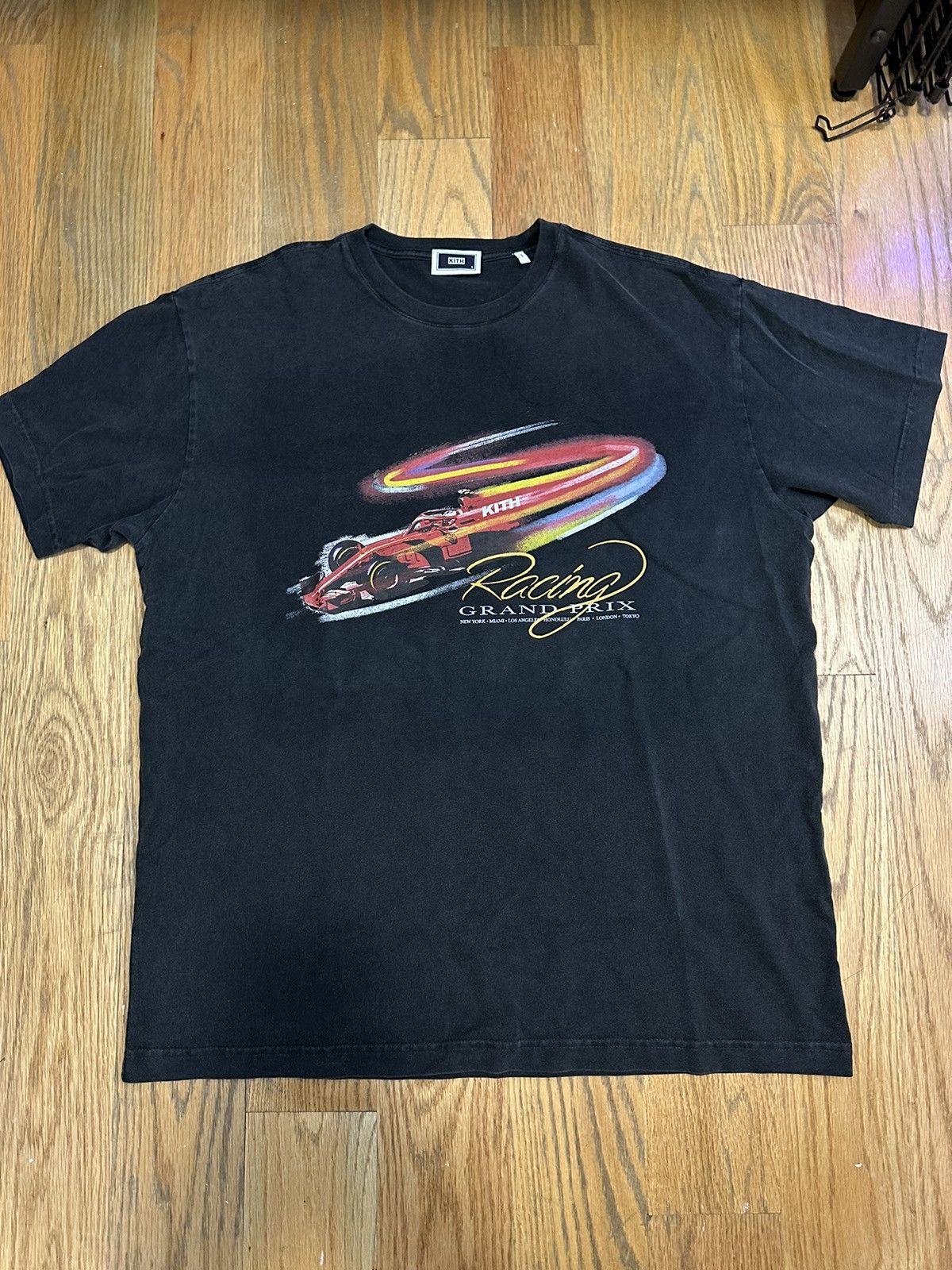 Kith *IN STORE RARE * Kith Racing Grand Prix Vintage Tee | Grailed