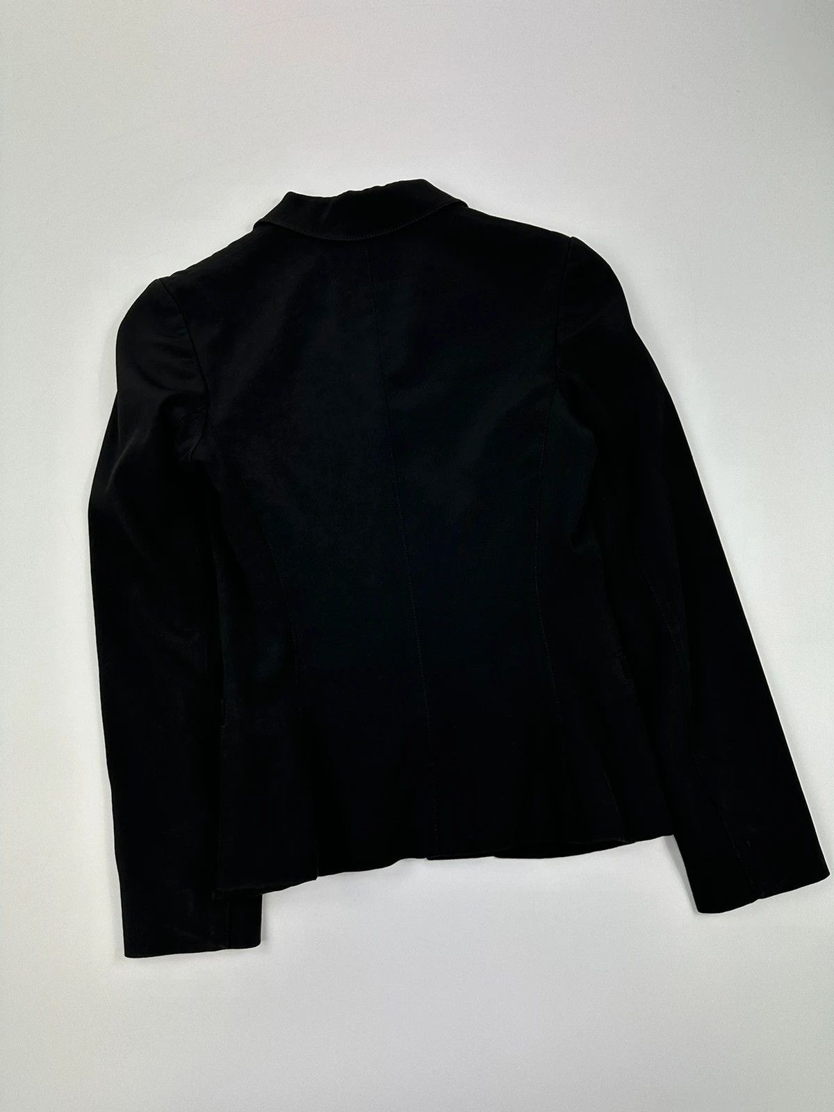 Prada Prada Milano SS1998 Black Blazer Jacket Size S / US 4 / IT 40 - 2 Thumbnail