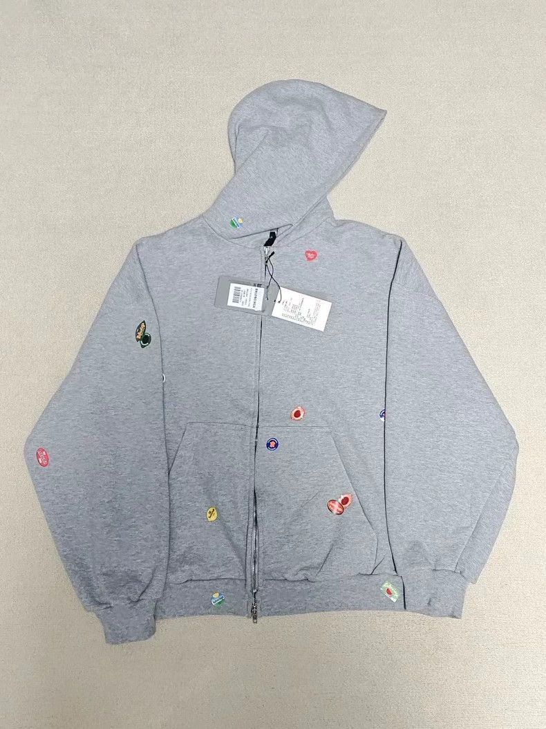 Balenciaga 25ss seal zipper sweater coat-2506