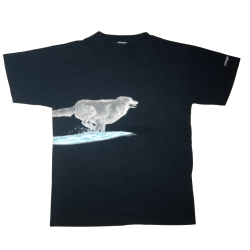 Vintage vintage 80's Harlequin NG Teena Houck wildlife t-shirt Size US M / EU 48-50 / 2 - 2 Thumbnail