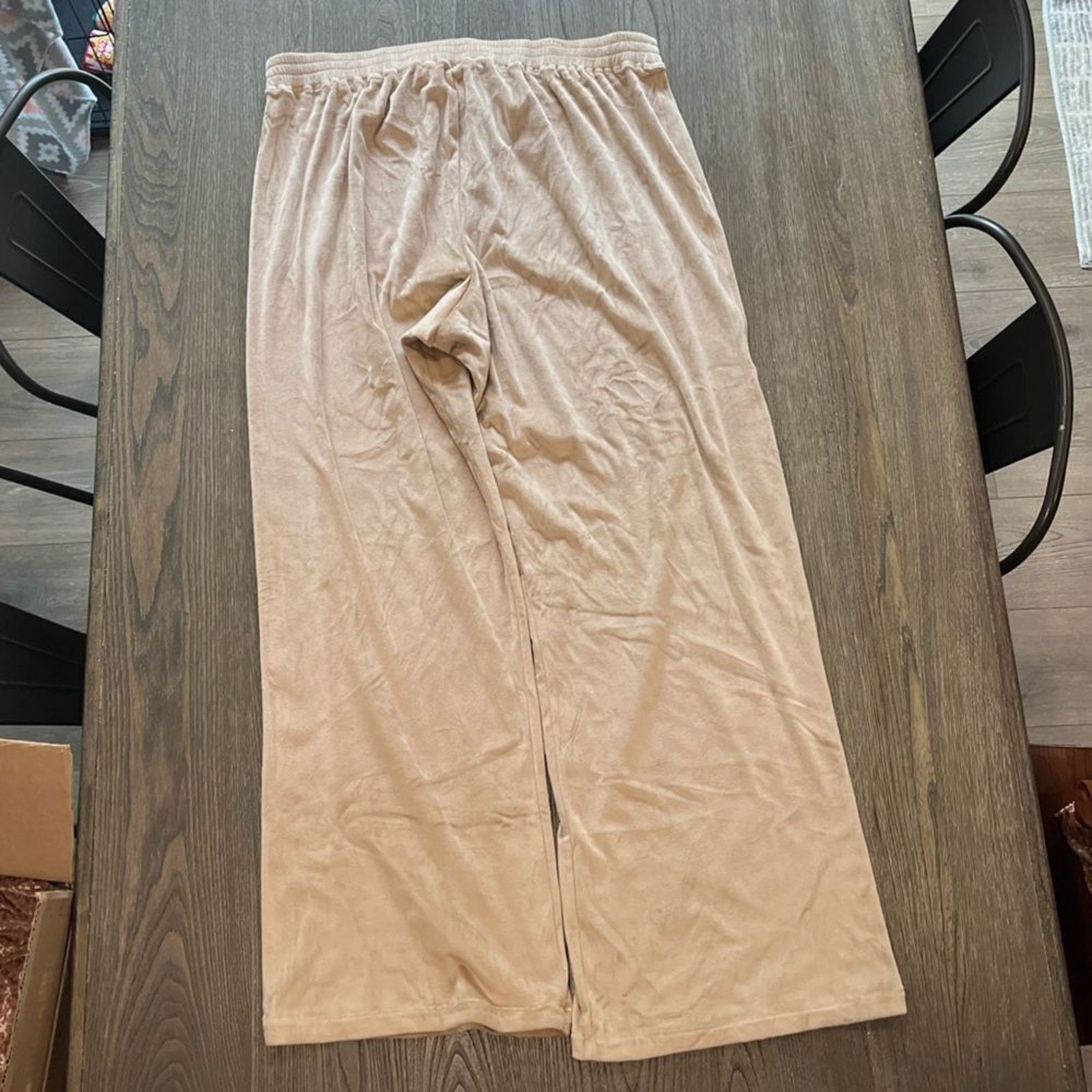 SKIMS NWT Skims Velour Track Pants Honey Size 2X Size 32" / US 10 / IT 46 - 5 Thumbnail