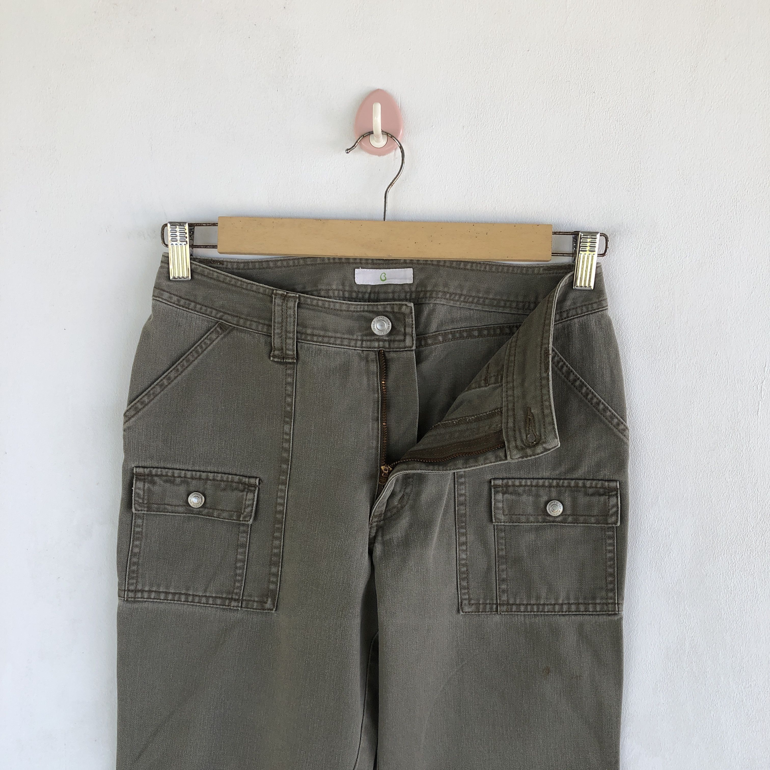 Japanese Brand Bings Cargo Pants Japanese Flare Bush Utility Trousers Size 26" / US 2 / IT 38 - 5 Thumbnail