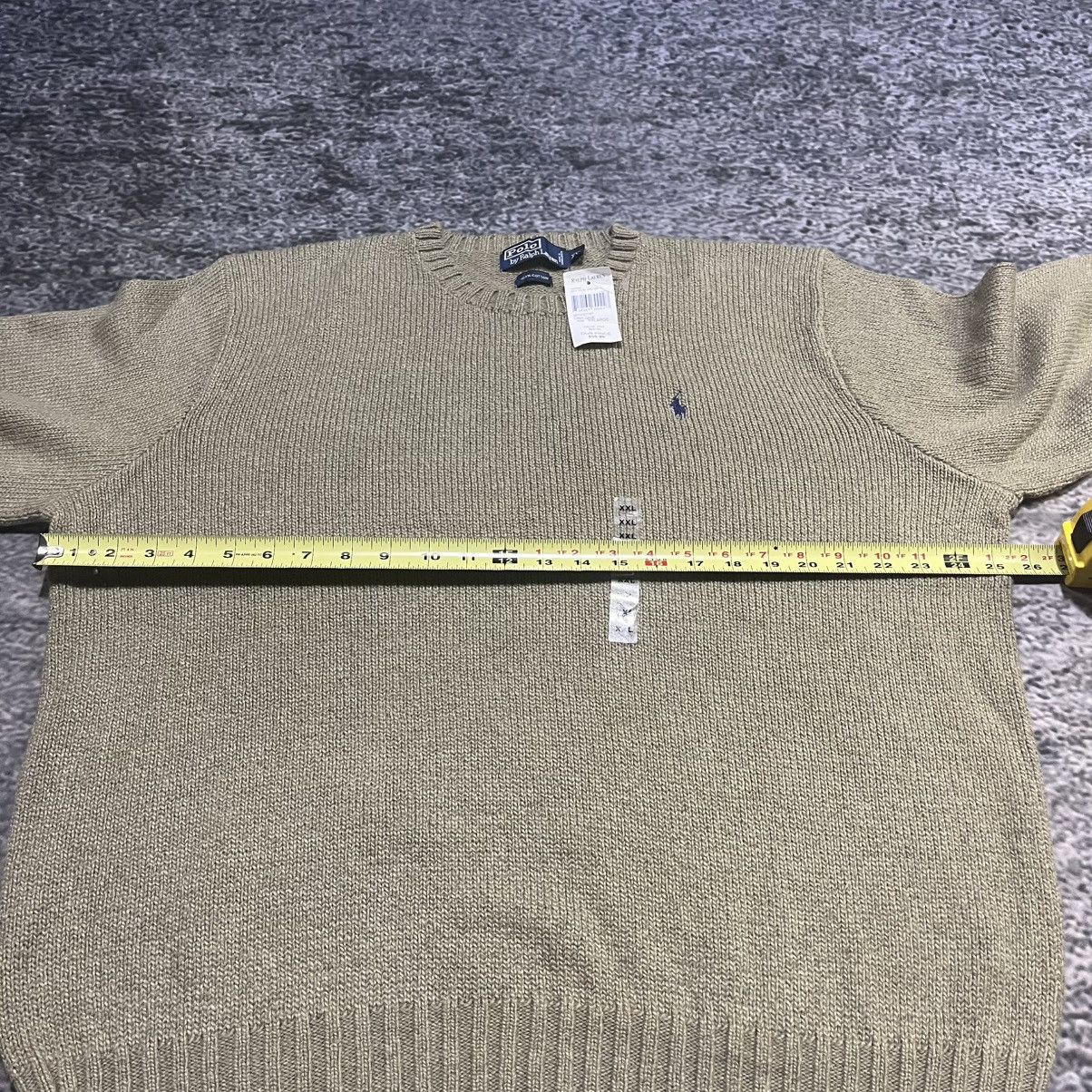 Polo Ralph Lauren Vintage Polo Ralph Lauren Small Pony Preppy Crewneck Sweater Size US XXL / EU 58 / 5 - 10 Thumbnail