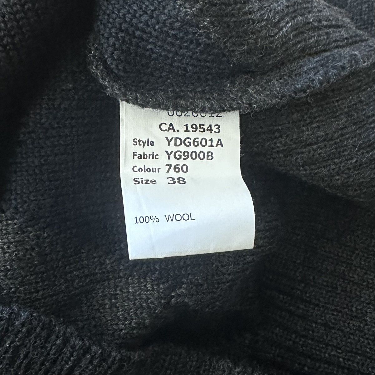 Hussein Chalayan FW2004 Asymmetric Slanted Wool Argyle Knit Sweater Size S / US 4 / IT 40 - 4 Thumbnail