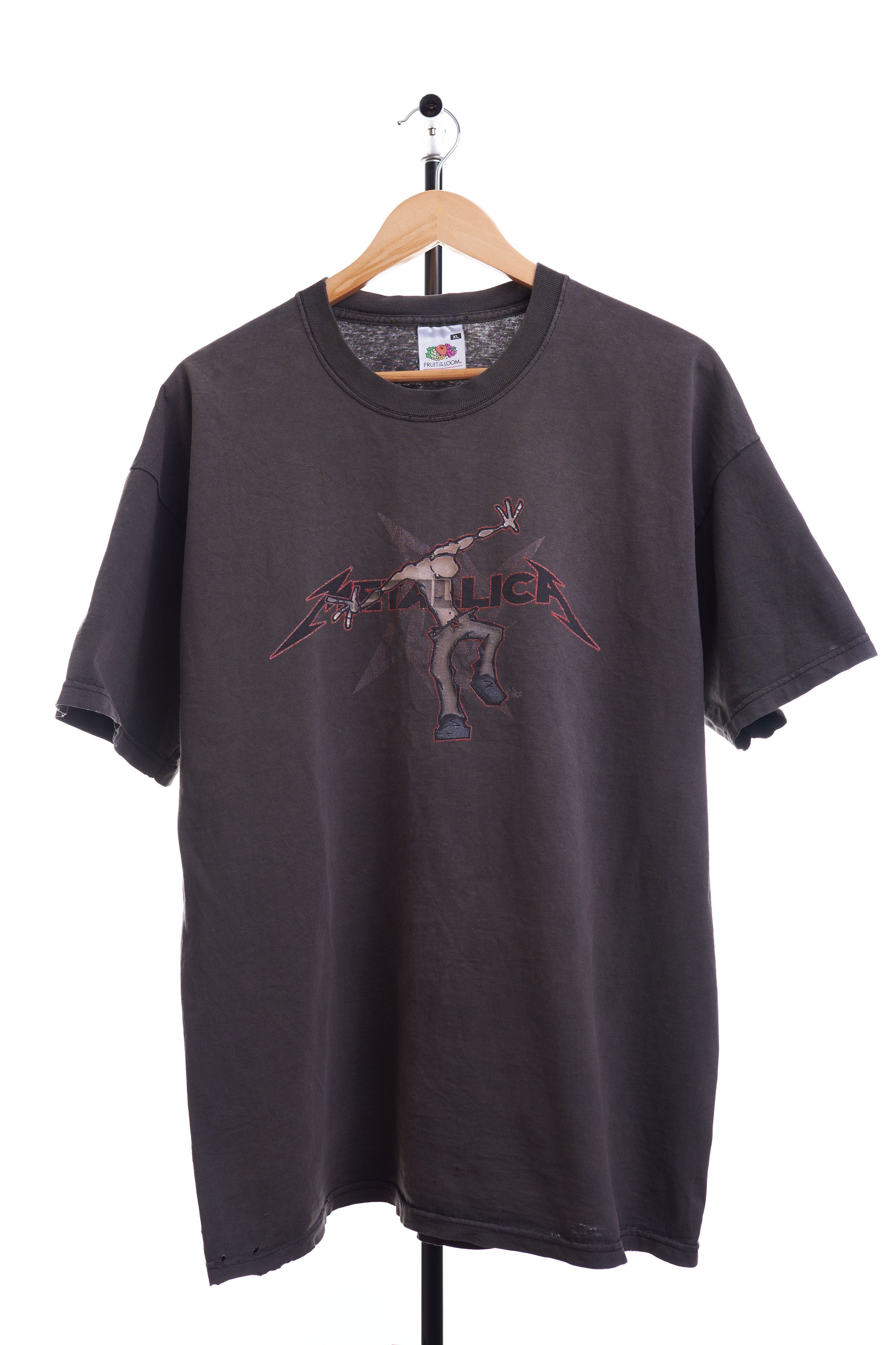 Metallica Vintage Metallica Ninja Star 2002 T-shirt Black Size XL Size US XL / EU 56 / 4 - 1 Thumbnail