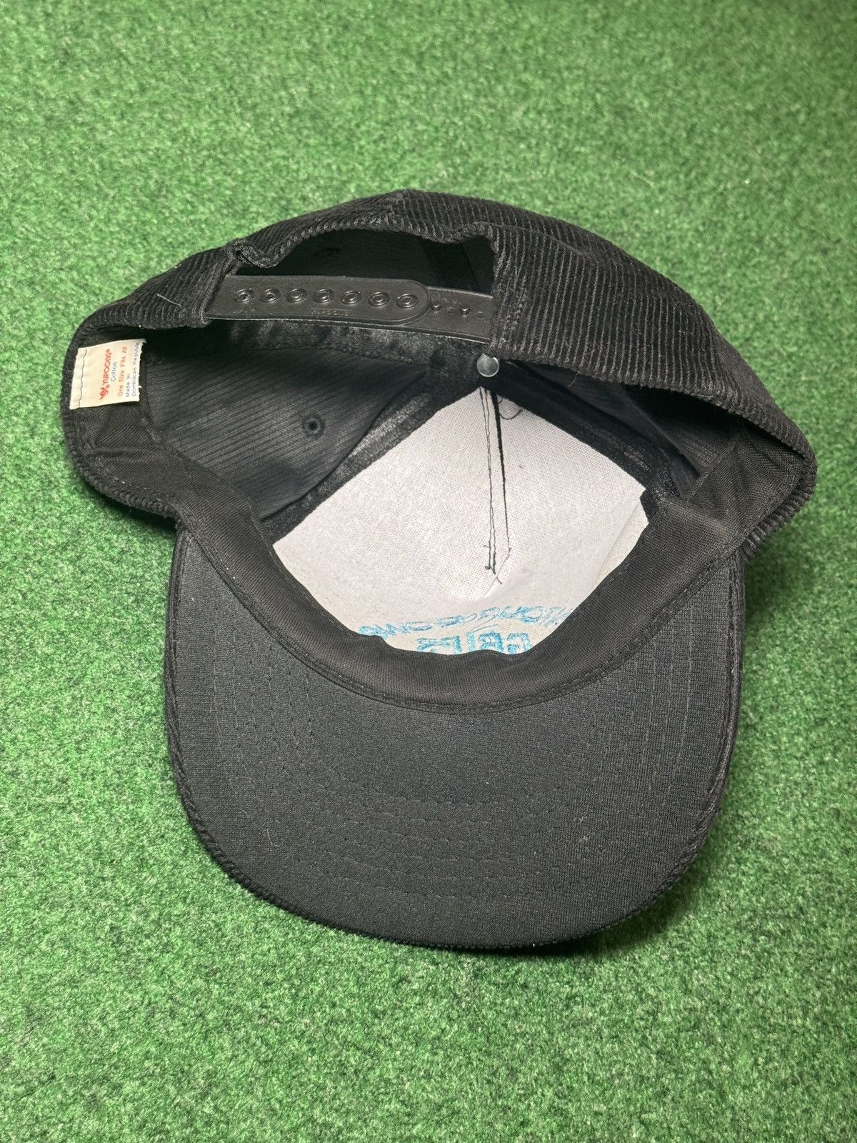 Vintage Vintage Corduroy Contour Power Grip Infomercial Bowling Hat Size ONE SIZE - 5 Thumbnail