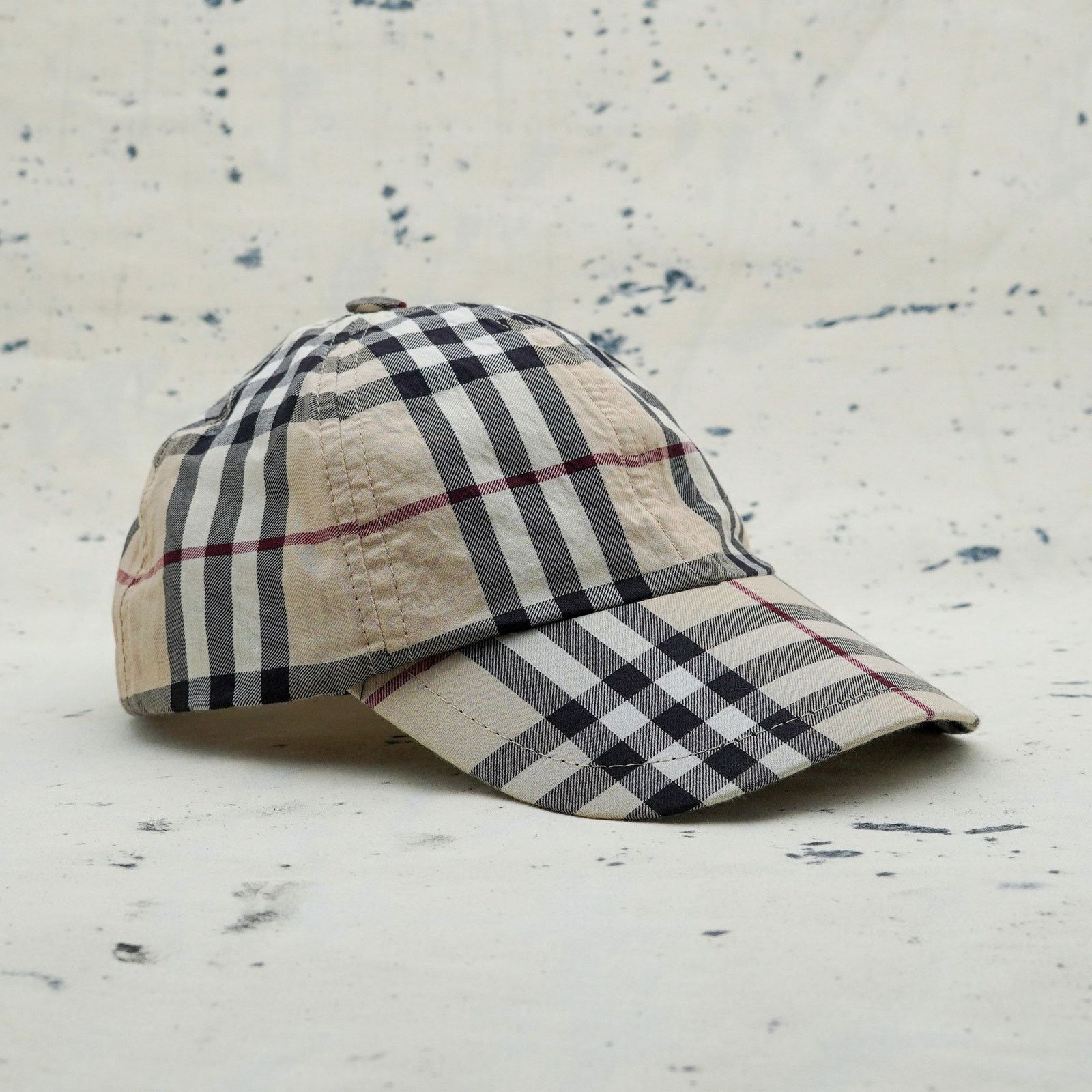 Burberry Vintage burberry london nova check beige baseball cap hat Size ONE SIZE - 1 Thumbnail