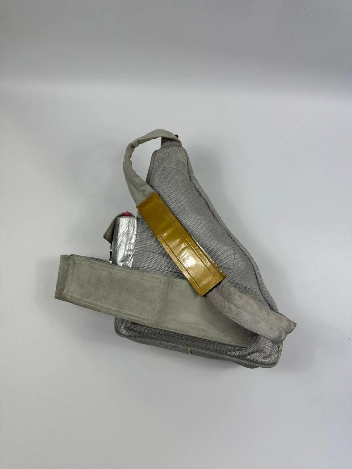Prada Prada Sport 90’s Sling Bag crossbody grey silver mesh Size ONE SIZE - 5 Thumbnail