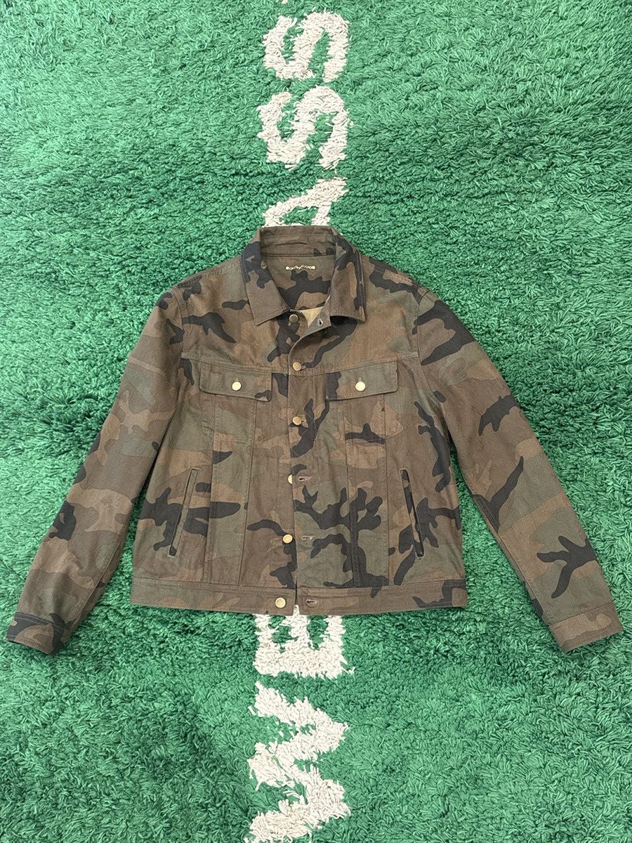 Louis Vuitton × Supreme Louis Vuitton Supreme Camouflage Denim Trucker Jacket Size US L / EU 52-54 / 3 - 1 Thumbnail