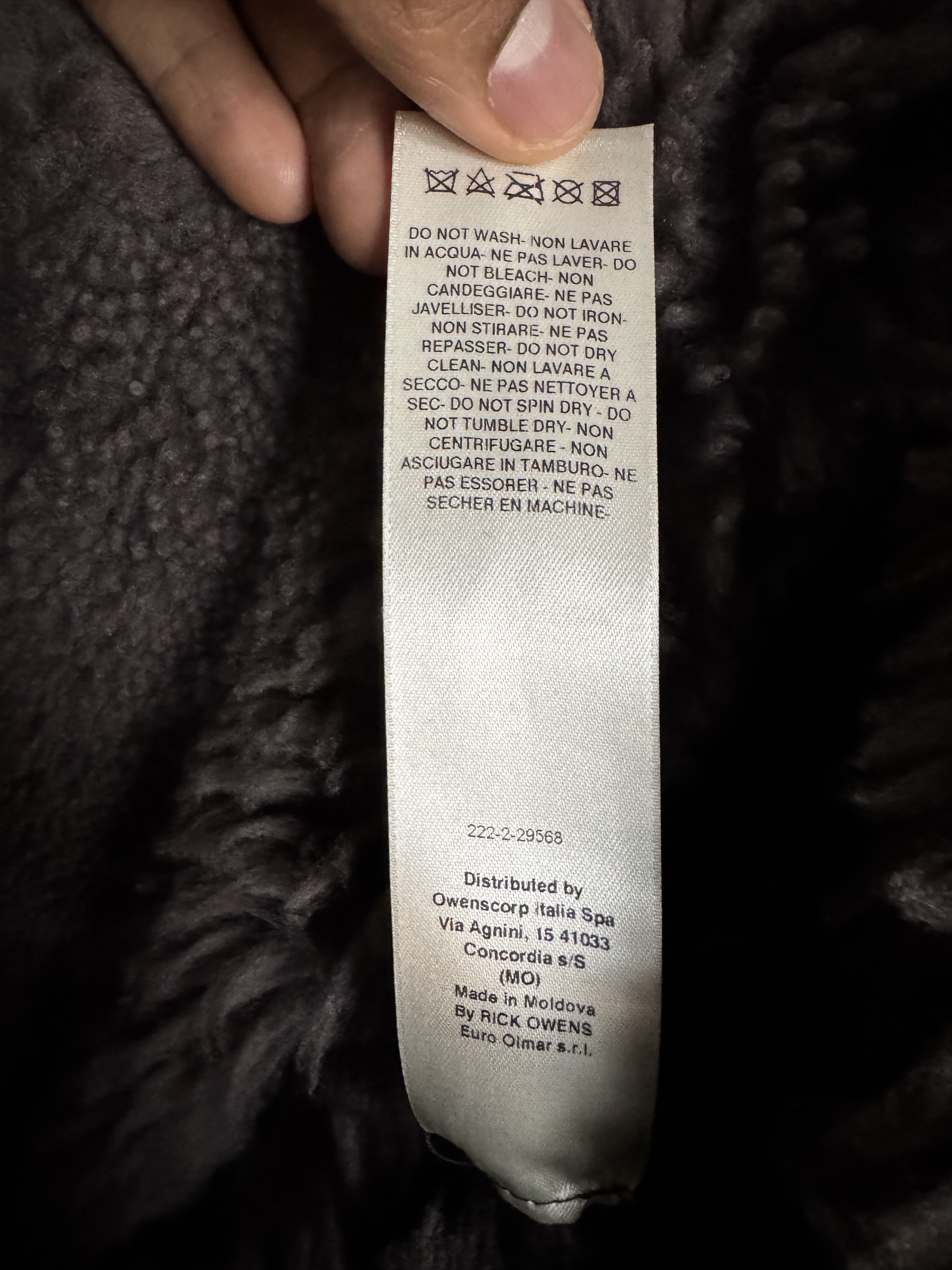 Rick Owens RICK OWENS CONCORDIANS Hollywood Flight Darkdust Jacket Size US L / EU 52-54 / 3 - 9 Thumbnail