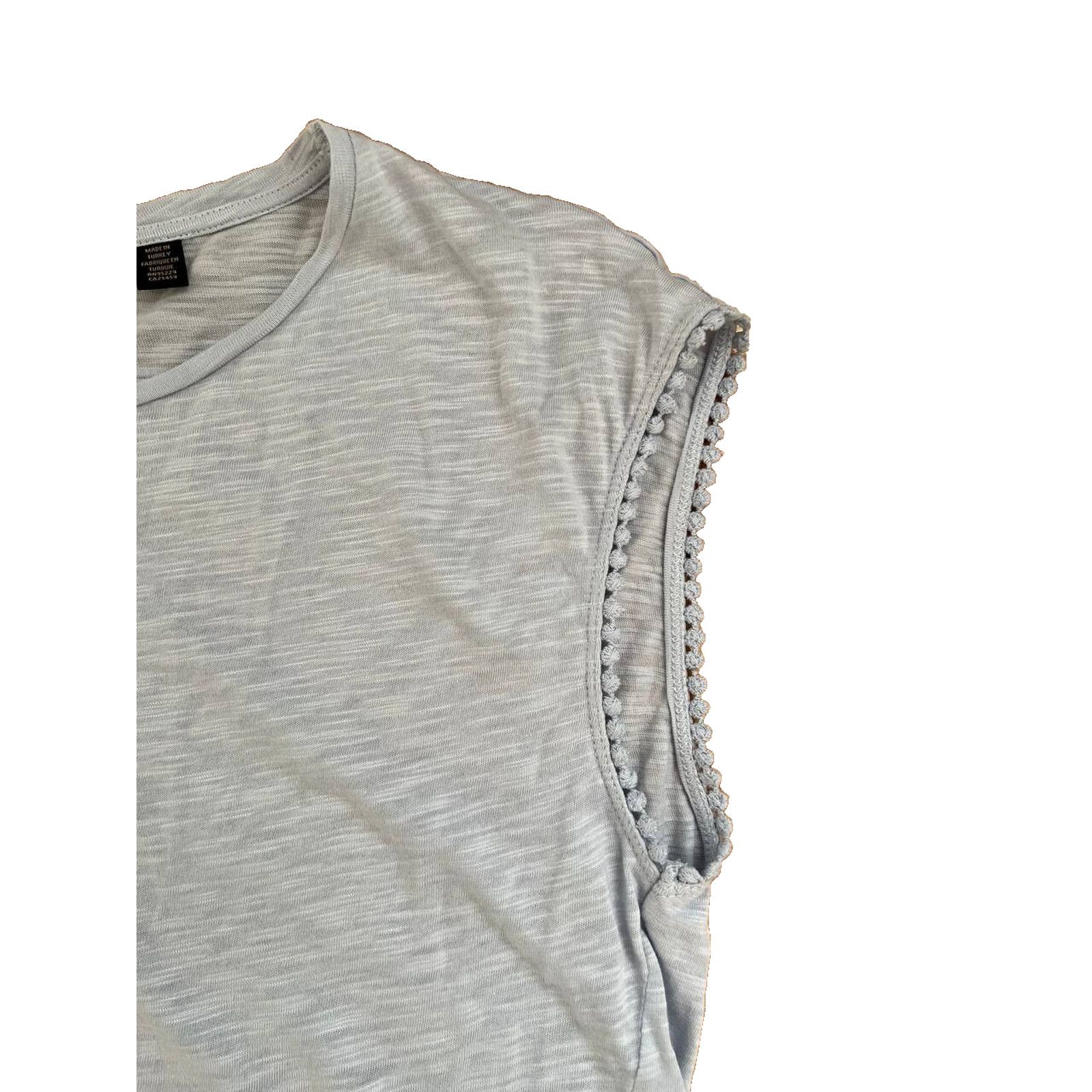 Ted Baker Ted Baker Broderie Trim Tee Dusty Size 2 T-Shirt A000927 Size XS / US 0-2 / IT 36-38 - 5 Thumbnail