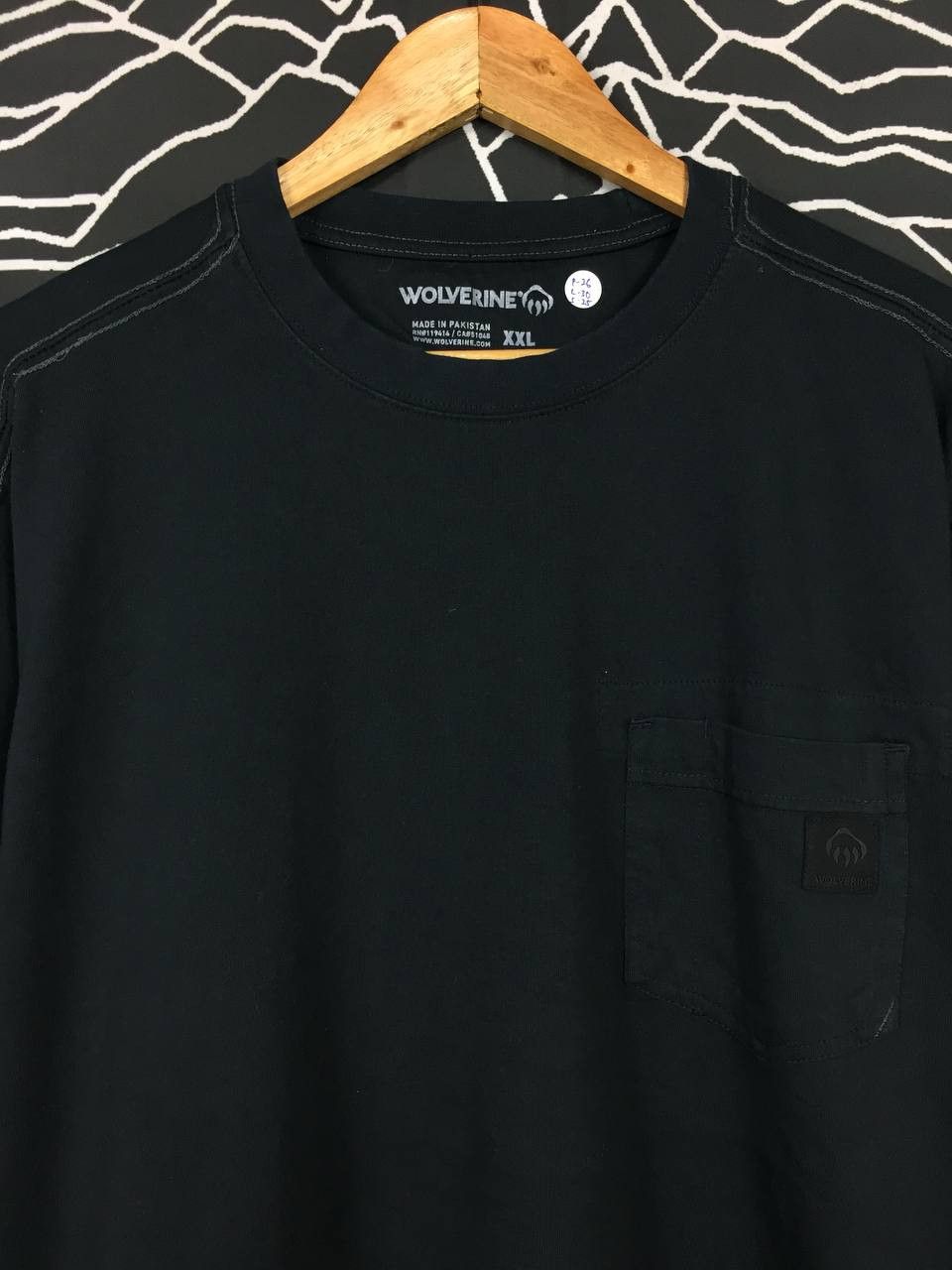 Vintage × Wolverine Wolverine Workwear Brand Gaurdian Pocket Longsleeve Tee Size US XXL / EU 58 / 5 - 3 Thumbnail